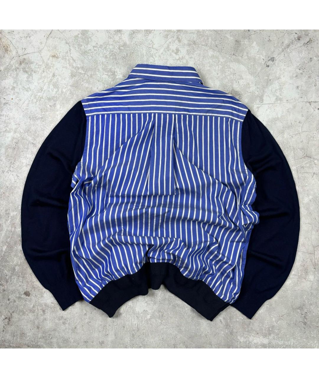 SACAI Темно-синий джемпер / свитер, фото 2