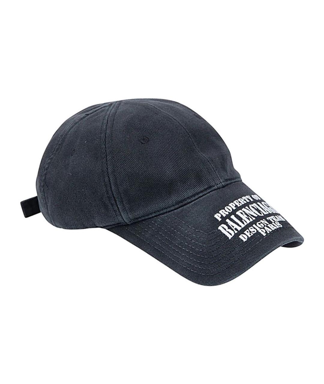 BALENCIAGA Серая хлопковая кепка, фото 9