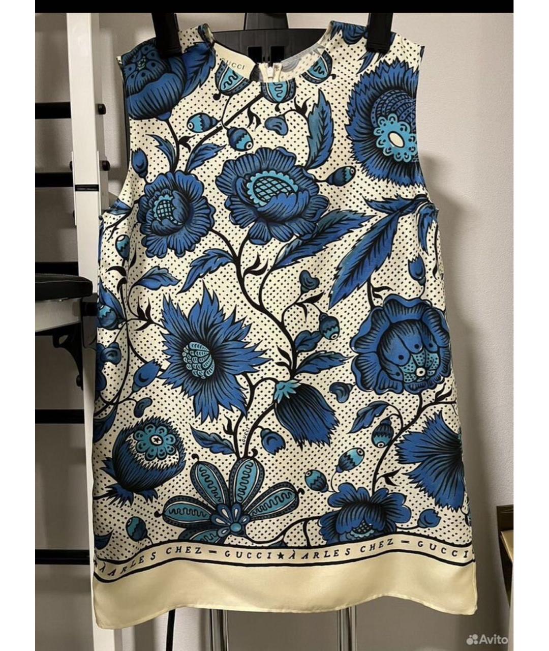 GUCCI Шелковая блузы, фото 3