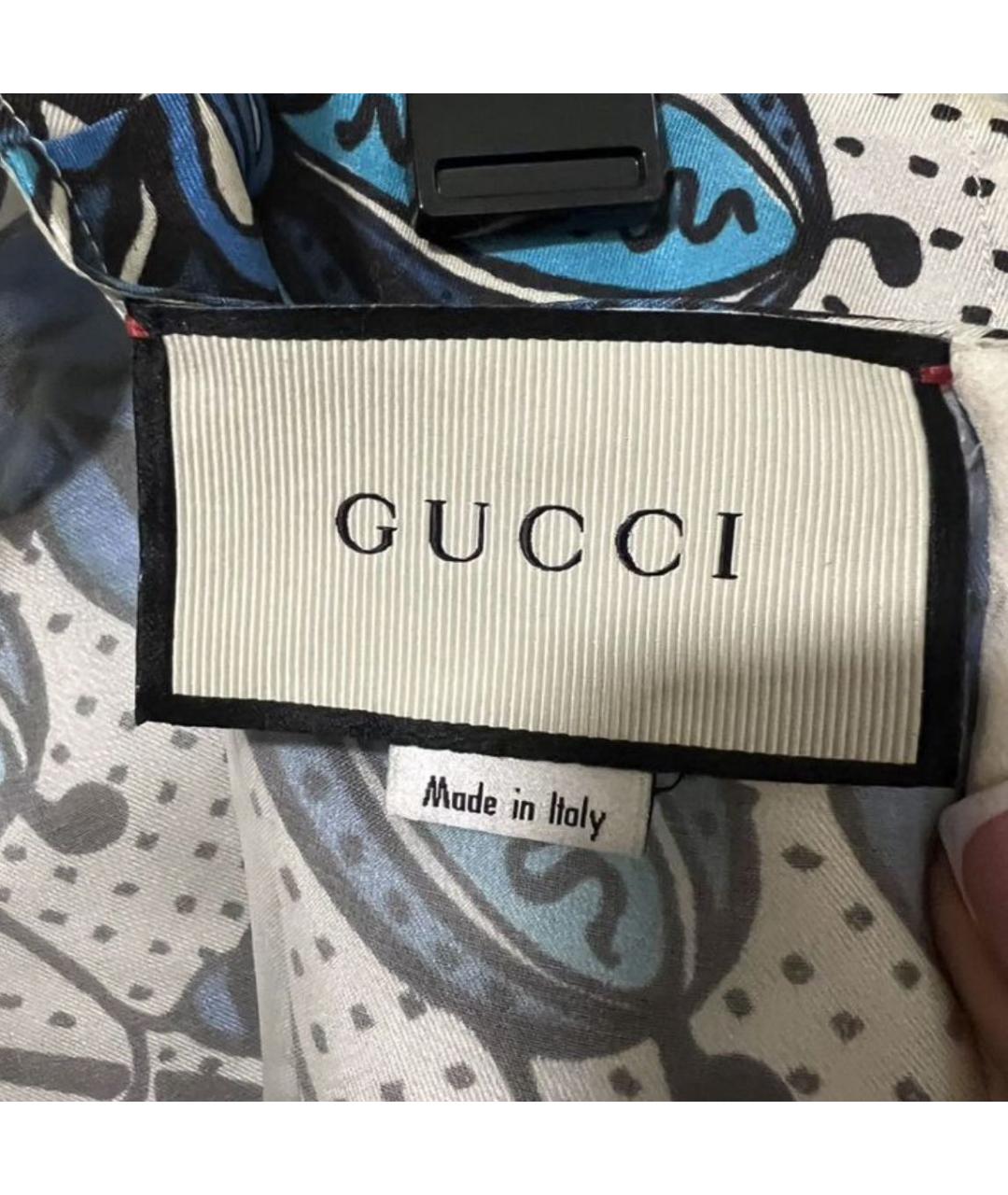 GUCCI Шелковая блузы, фото 4