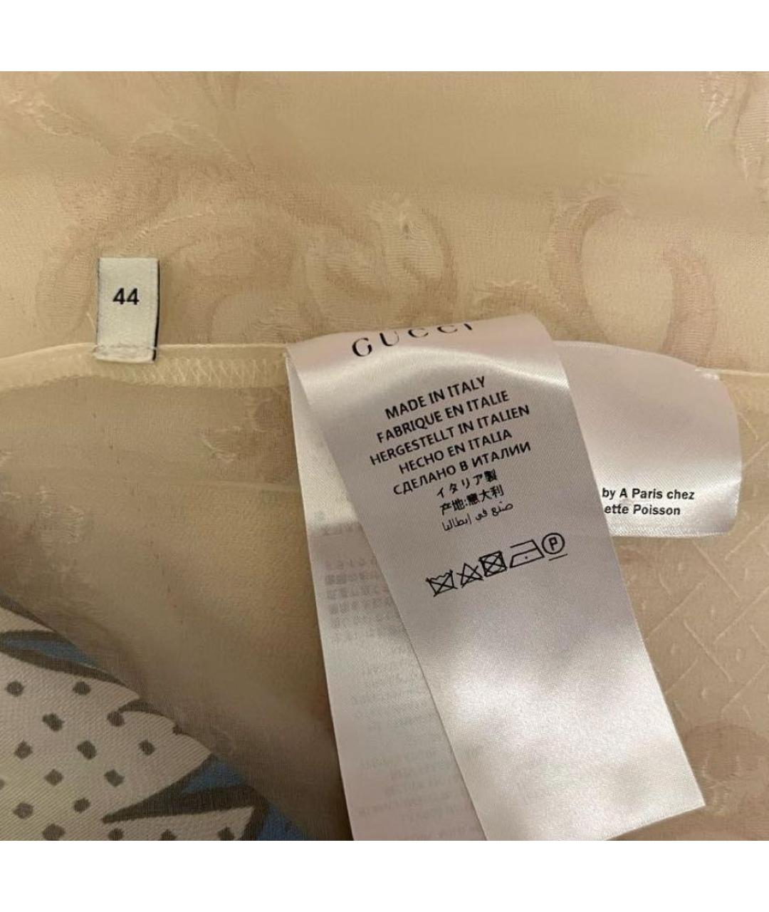 GUCCI Шелковая блузы, фото 7