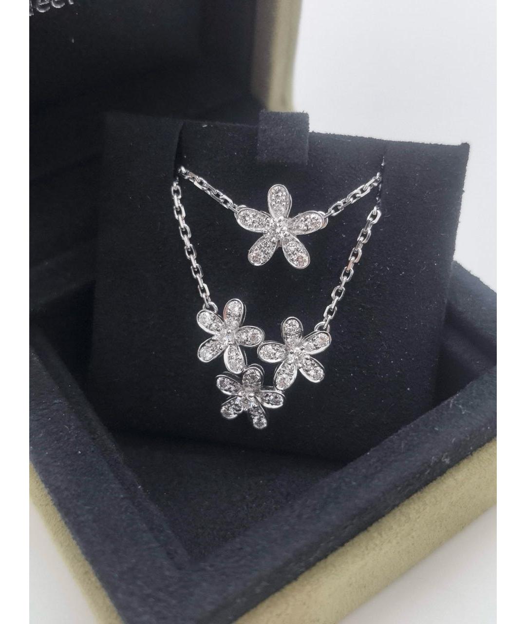 VAN CLEEF & ARPELS Серебряное колье из белого золота, фото 3