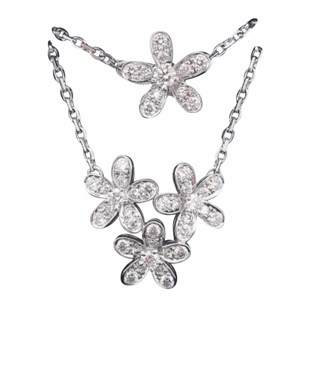 VAN CLEEF & ARPELS Серебряное колье из белого золота, фото 1