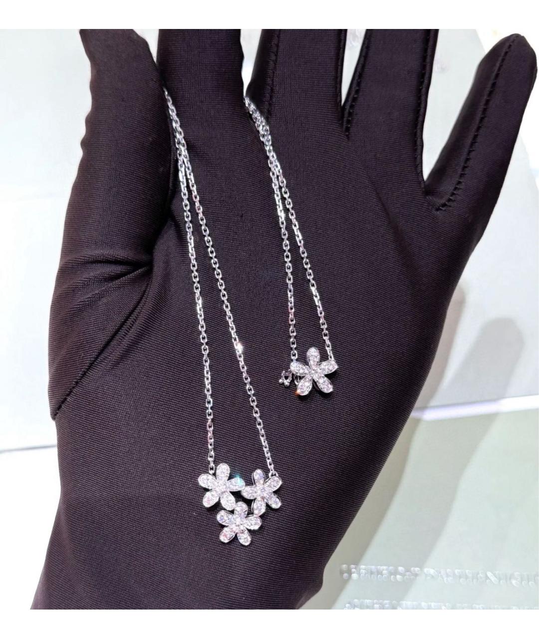 VAN CLEEF & ARPELS Серебряное колье из белого золота, фото 5