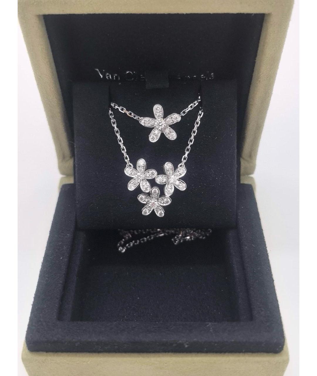 VAN CLEEF & ARPELS Серебряное колье из белого золота, фото 7