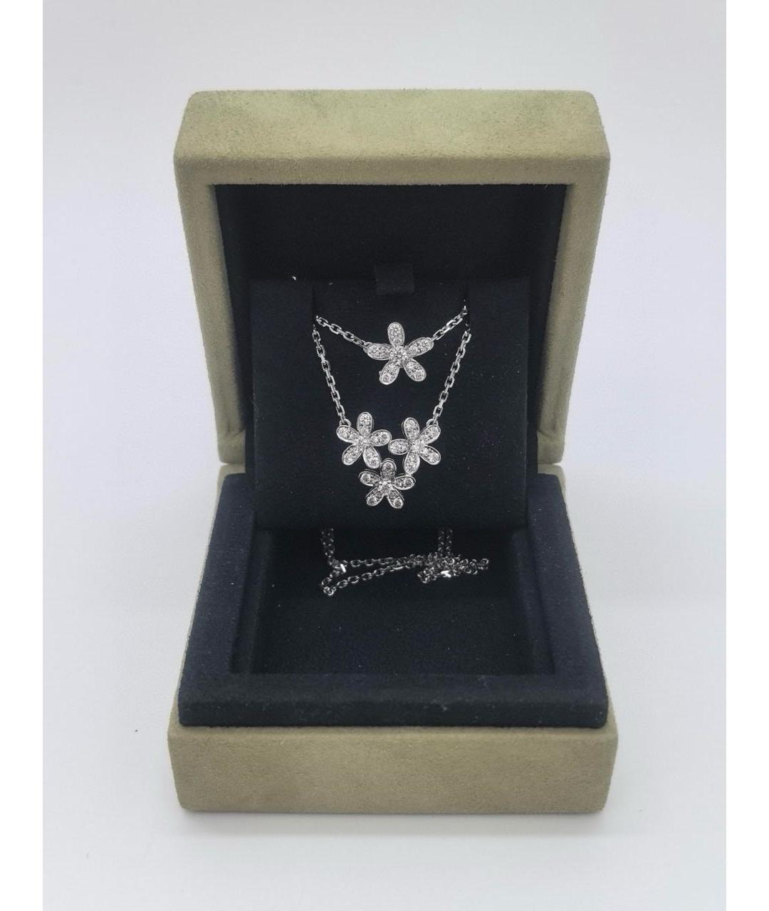 VAN CLEEF & ARPELS Серебряное колье из белого золота, фото 2