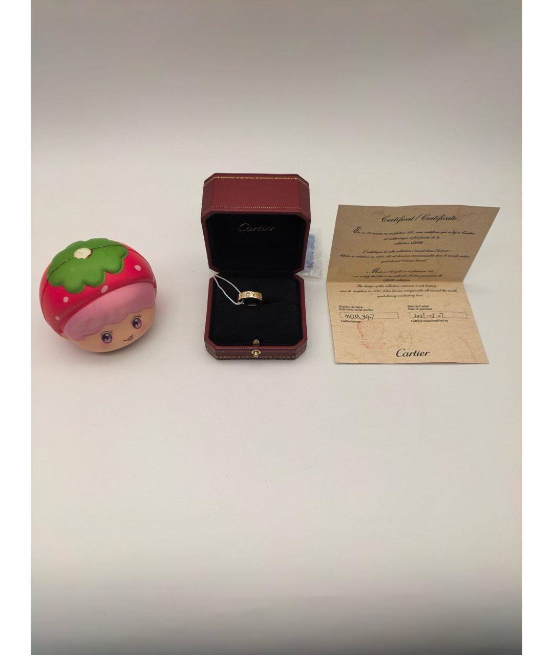 CARTIER Золотое кольцо из розового золота, фото 4