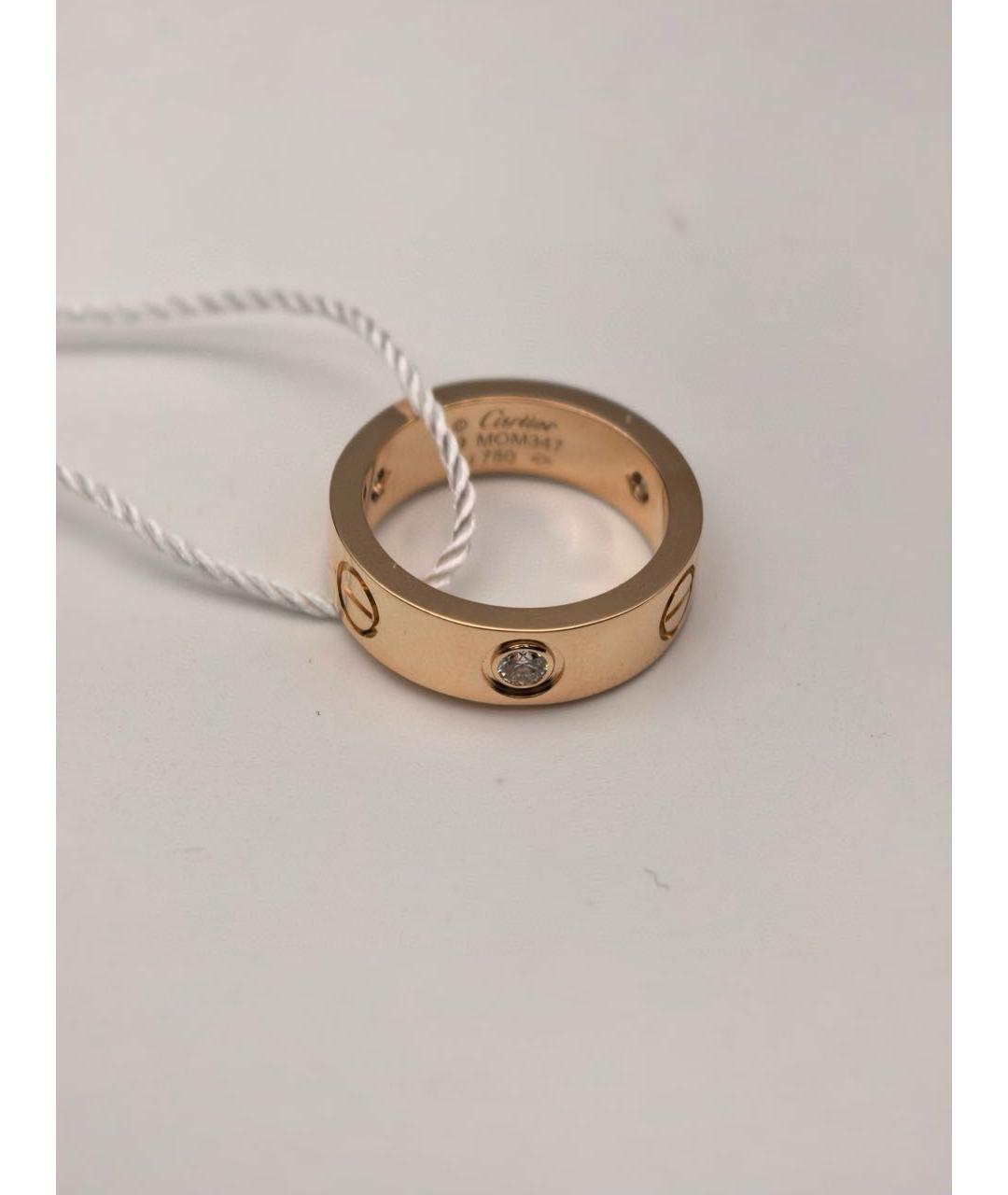 CARTIER Золотое кольцо из розового золота, фото 3