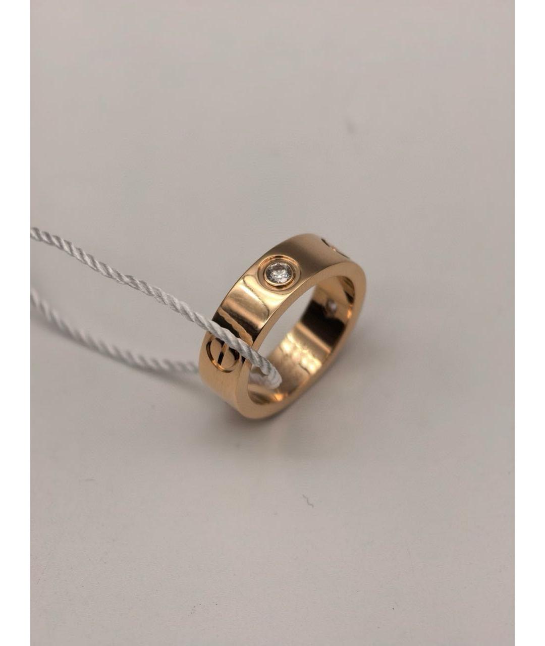 CARTIER Золотое кольцо из розового золота, фото 2