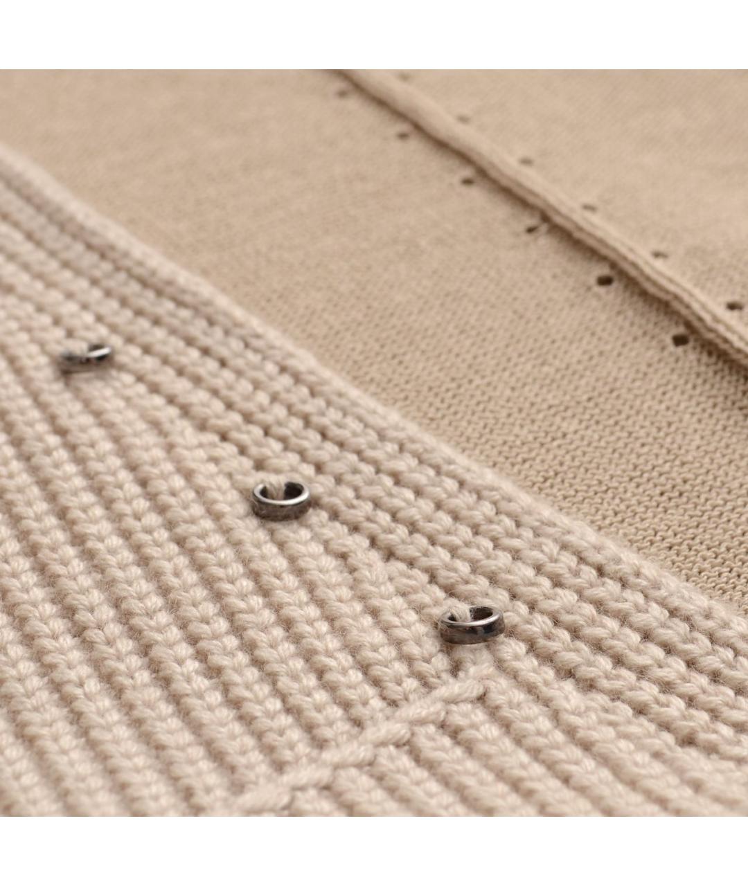 ESCADA Бежевый шелковый кардиган, фото 4