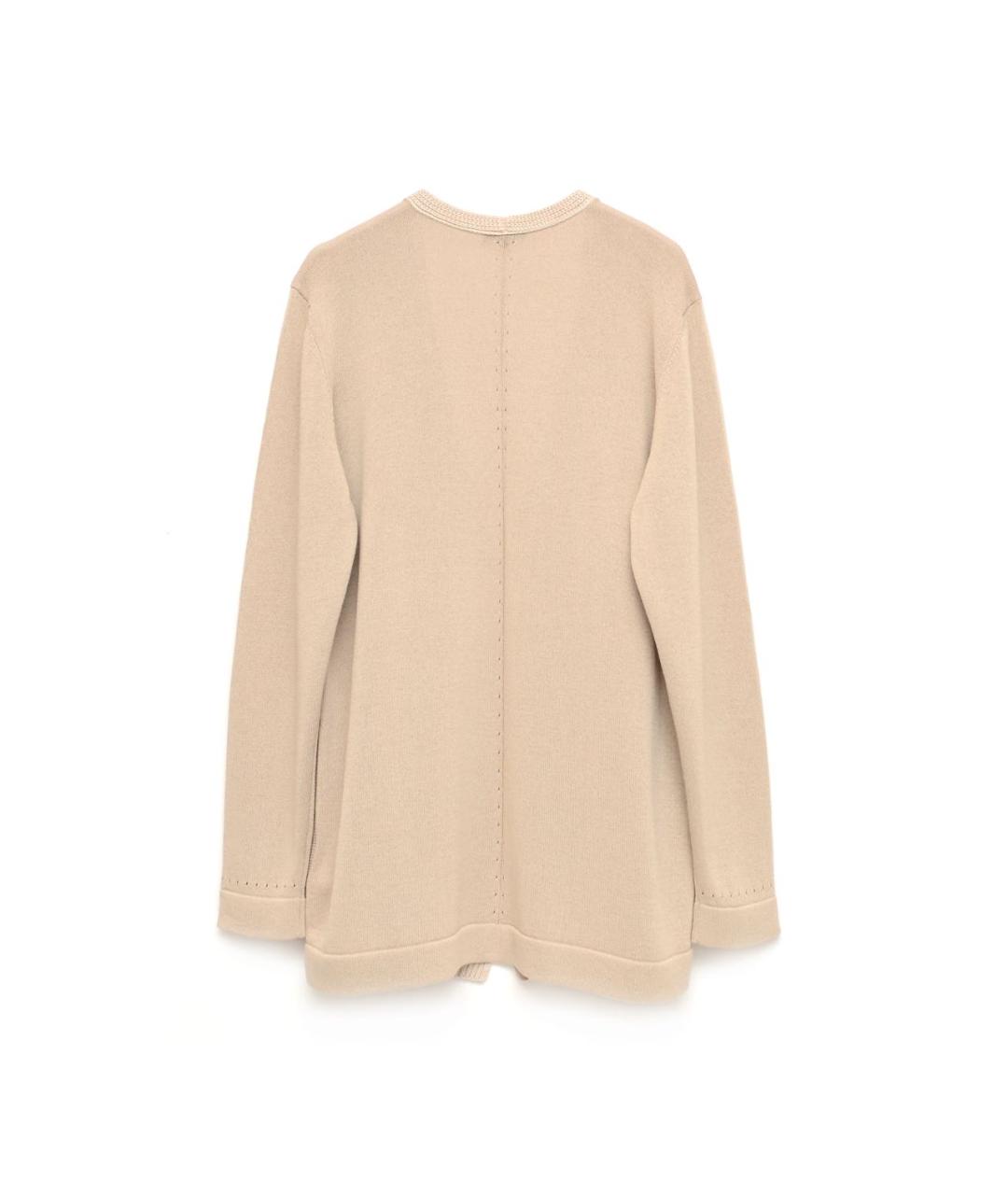 ESCADA Бежевый шелковый кардиган, фото 2