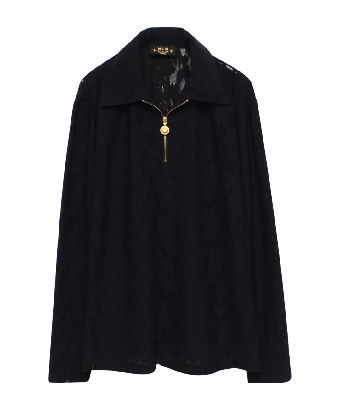 MCM Черная полиамидовая блузы, фото 1