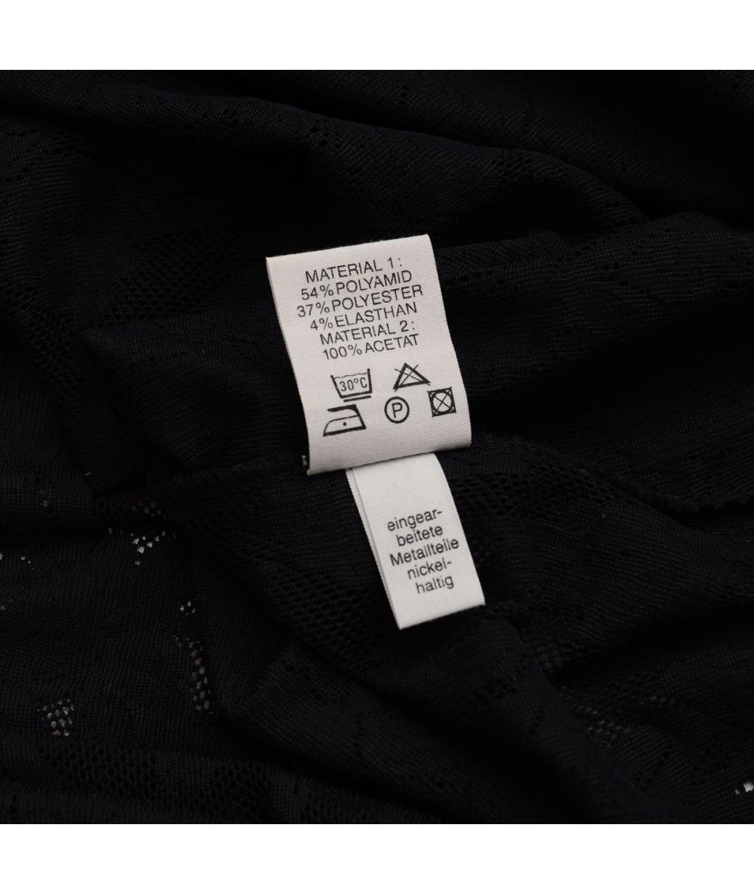 MCM Черная полиамидовая блузы, фото 6