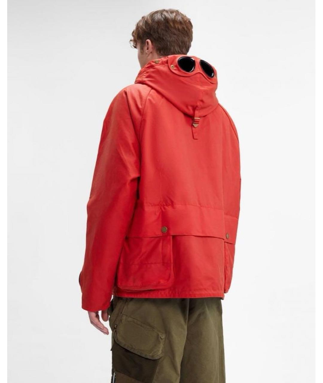 CP COMPANY Красная хлопковая куртка, фото 6