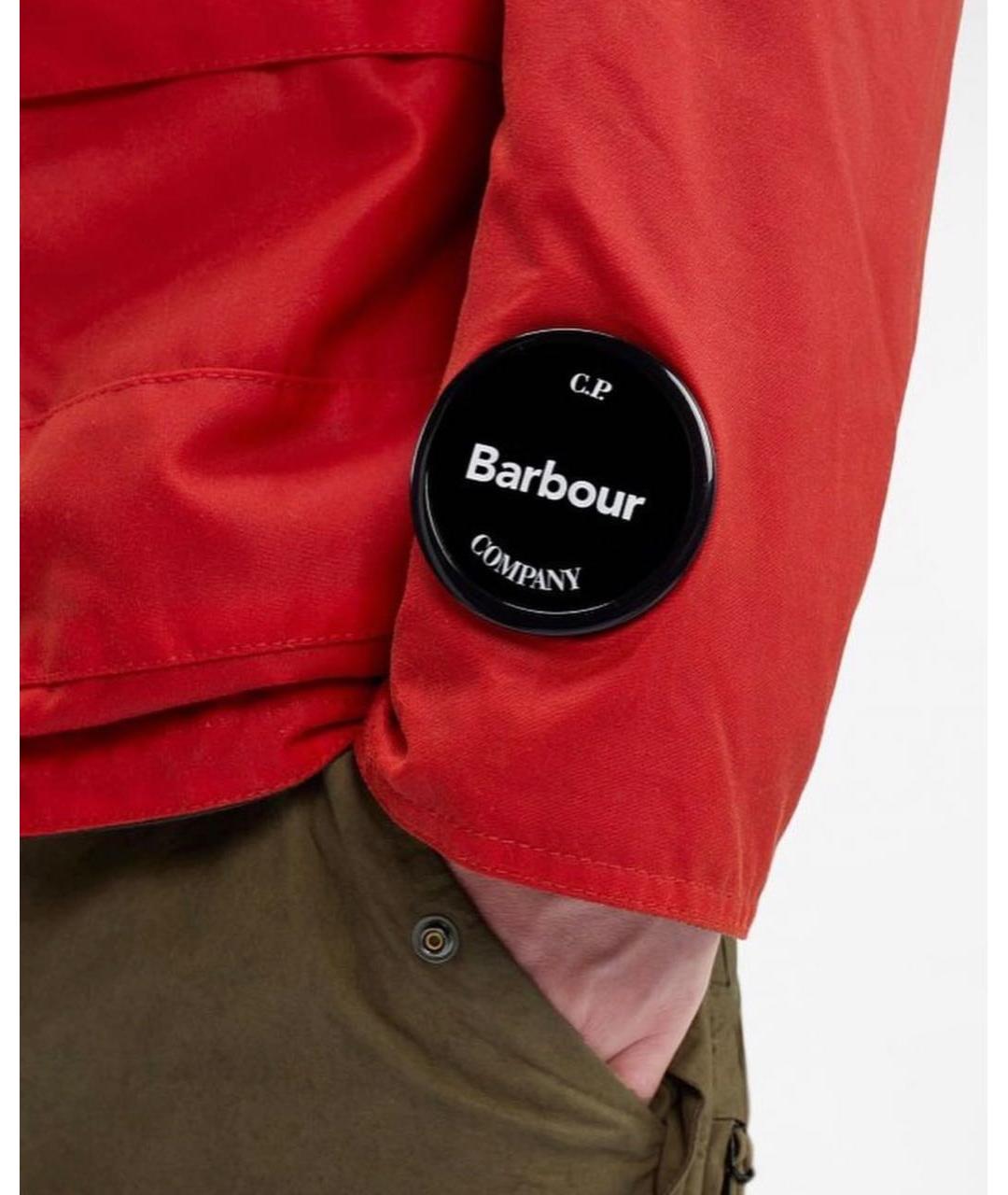 CP COMPANY Красная хлопковая куртка, фото 8