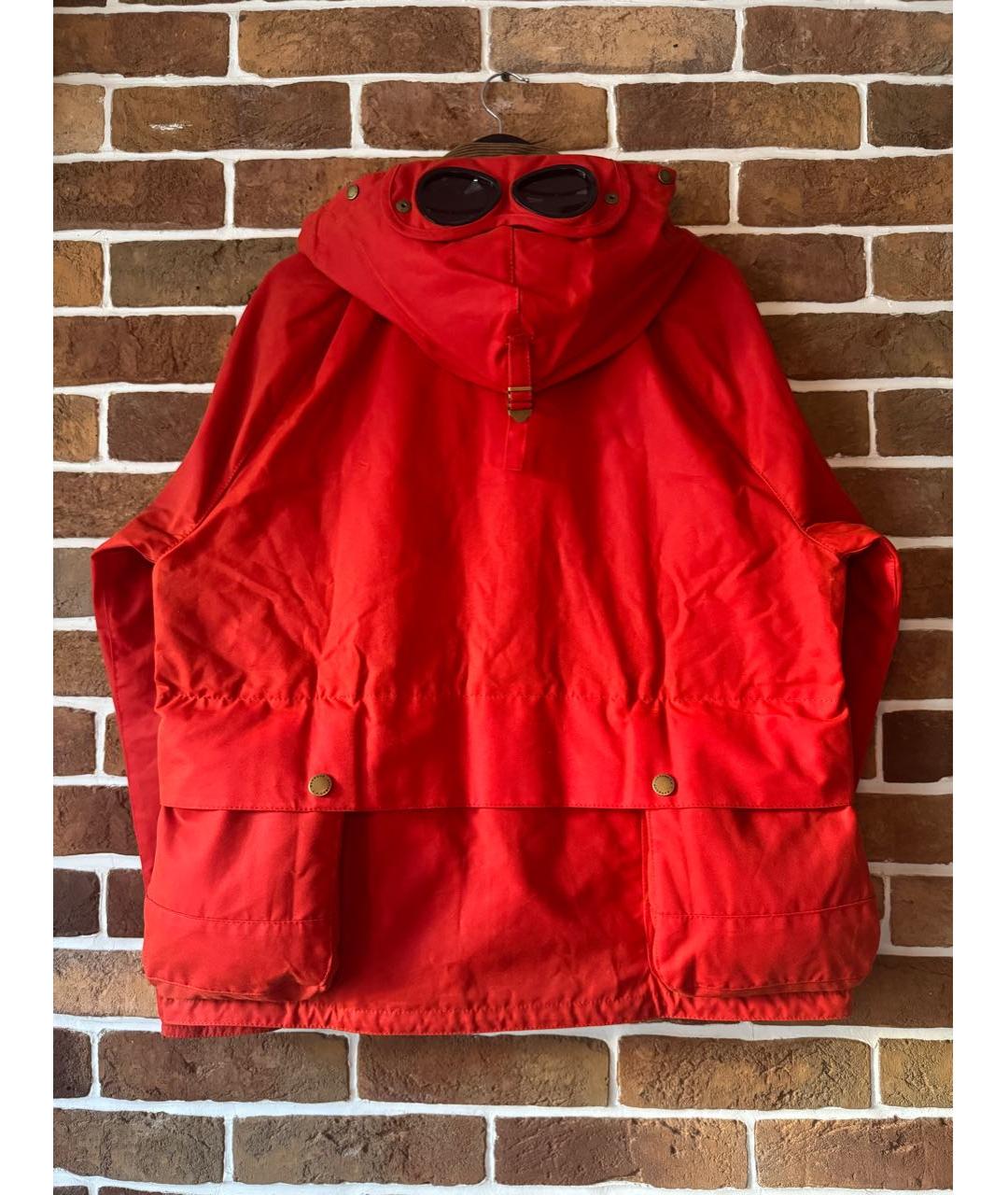 CP COMPANY Красная хлопковая куртка, фото 2