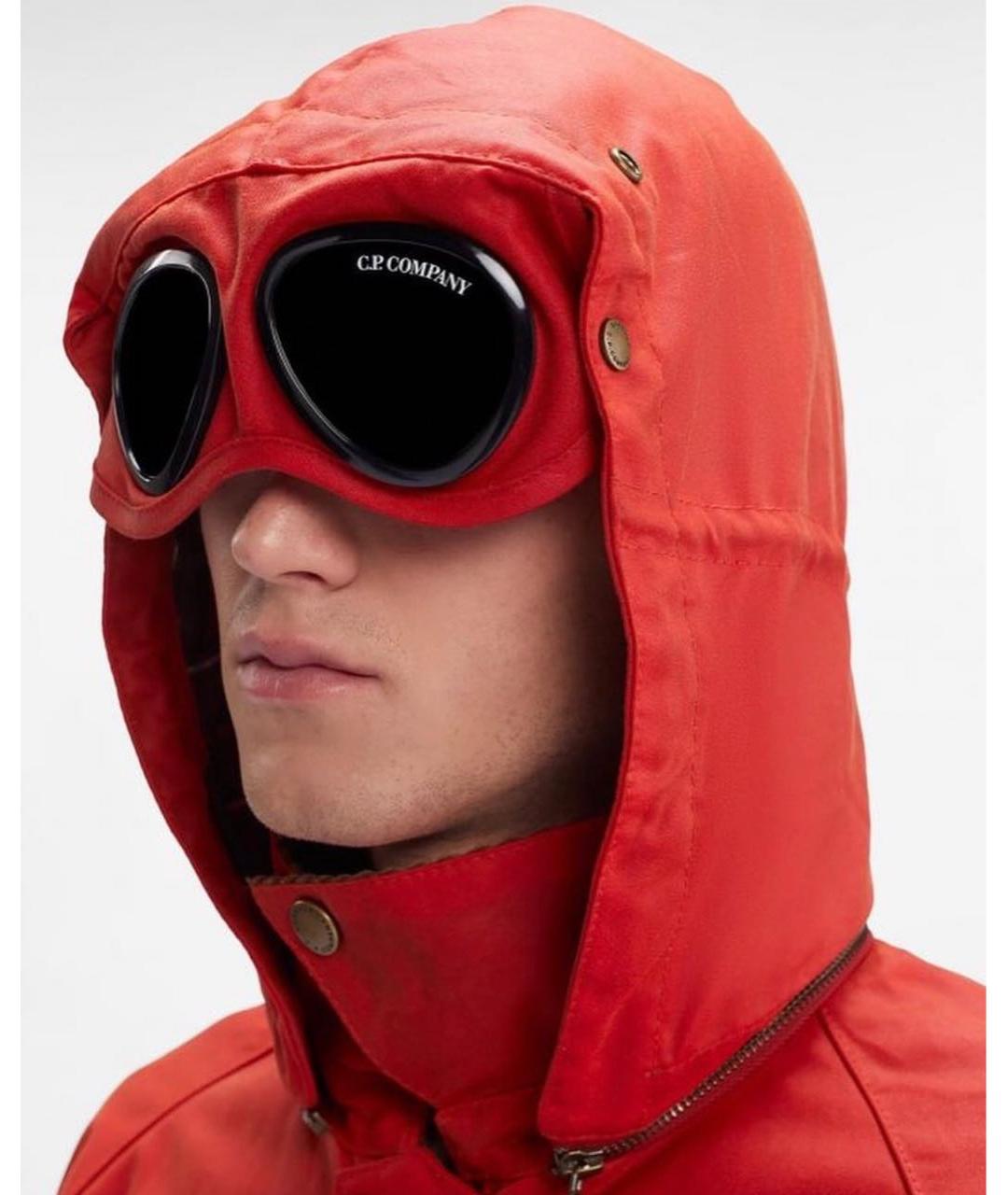 CP COMPANY Красная хлопковая куртка, фото 7