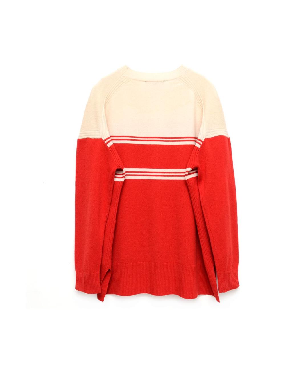 MAJE Красный шерстяной джемпер / свитер, фото 2