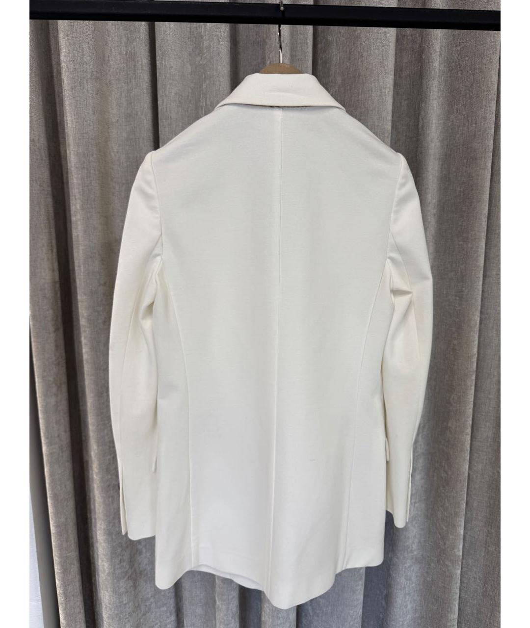 BRUNELLO CUCINELLI Белый хлопковый жакет/пиджак, фото 2