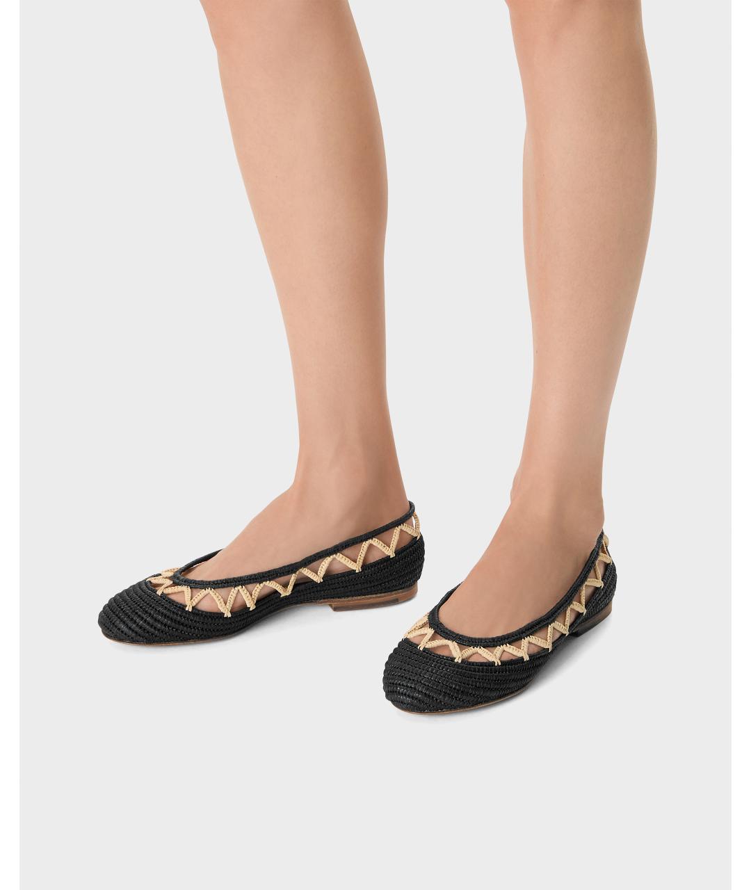 Odissì Черные балетки, фото 5