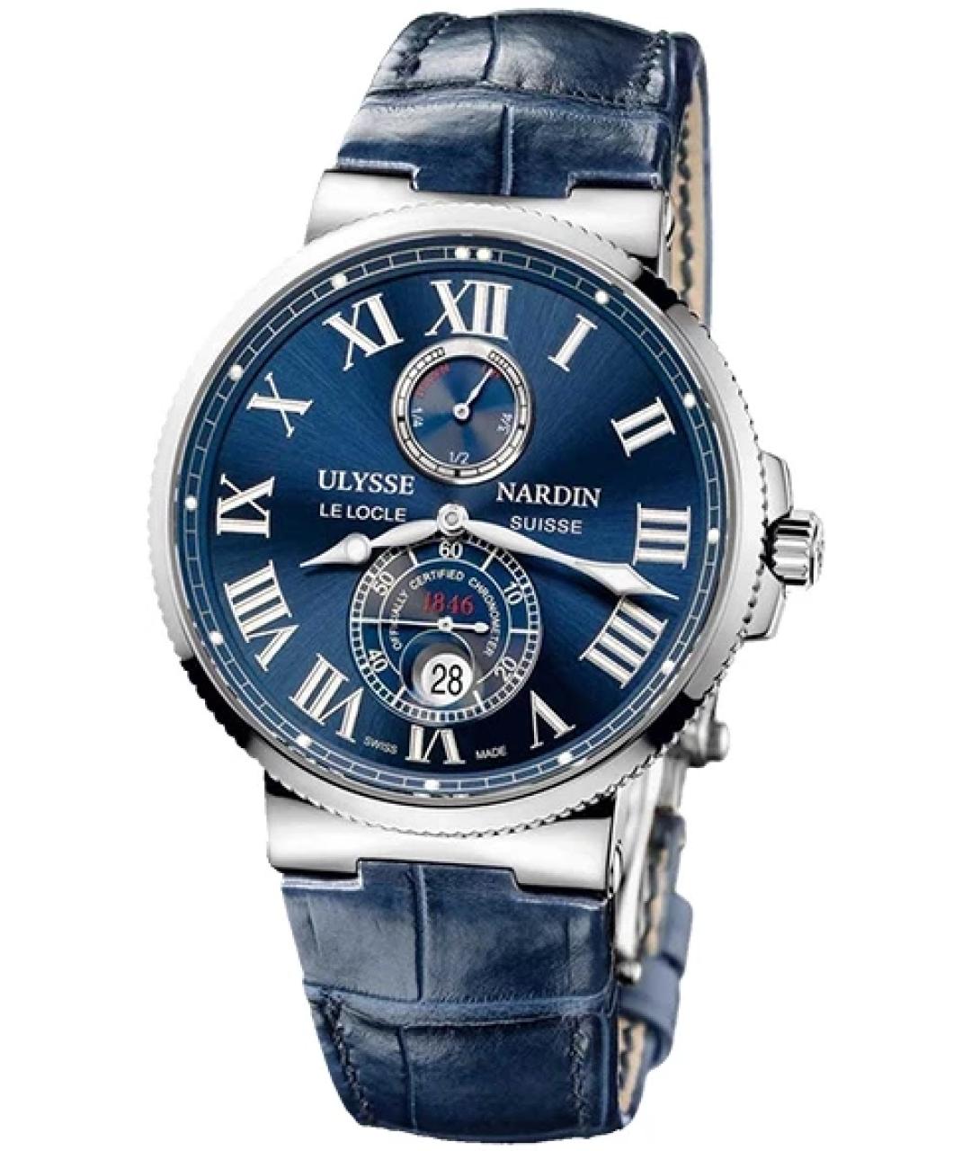 Ulysse Nardin Темно-синие часы, фото 1