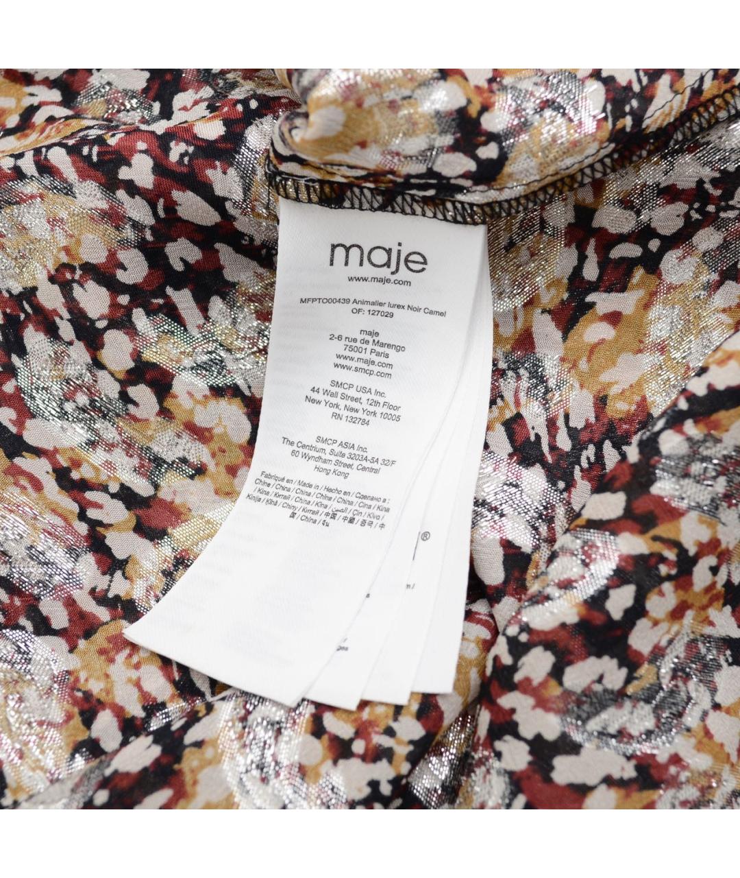 MAJE Мульти вискозная блузы, фото 4