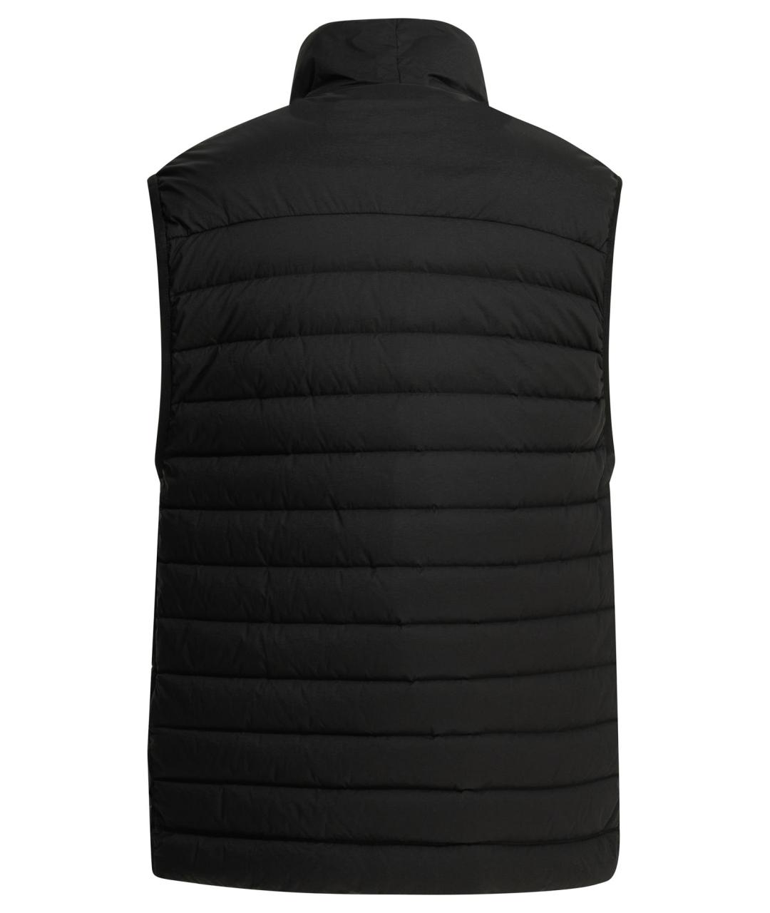 STONE ISLAND Черный полиамидовый жилет, фото 2