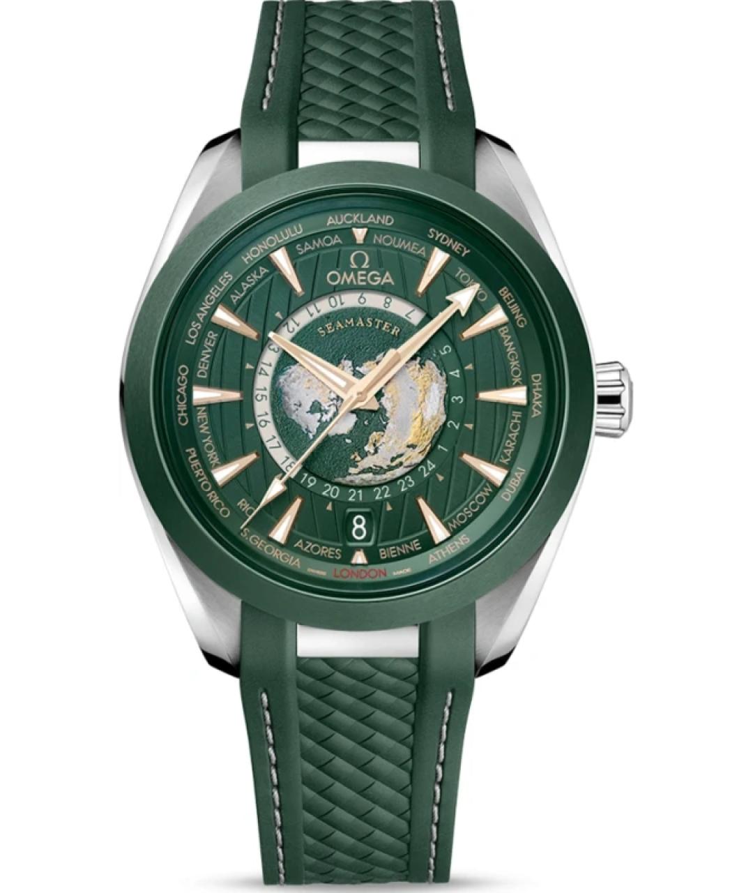 OMEGA Зеленые часы, фото 1