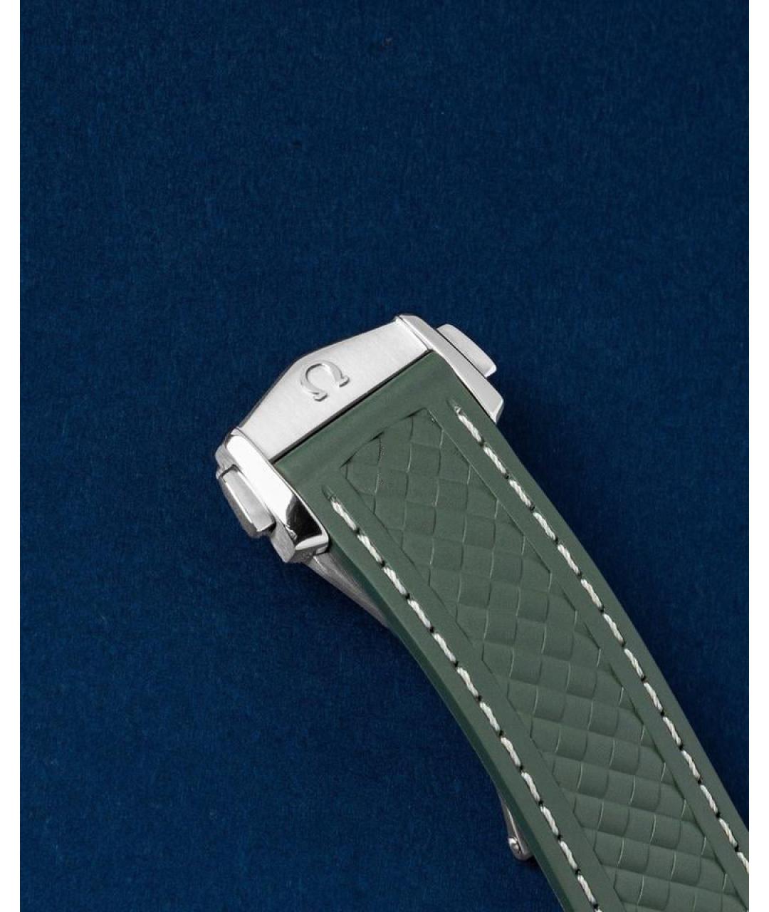OMEGA Зеленые часы, фото 4