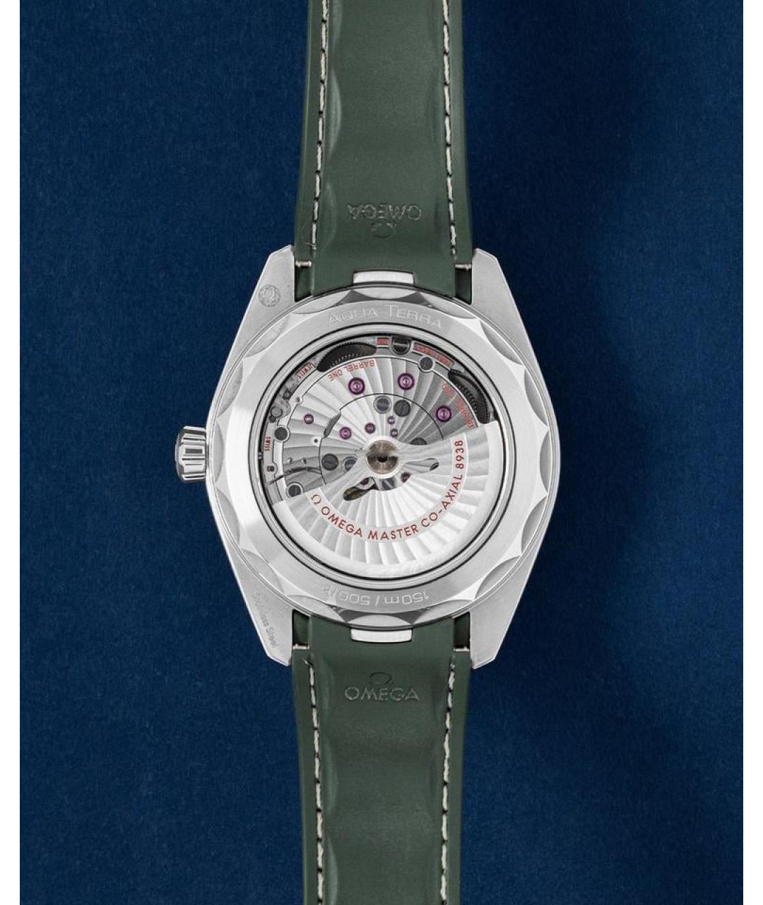 OMEGA Зеленые часы, фото 3