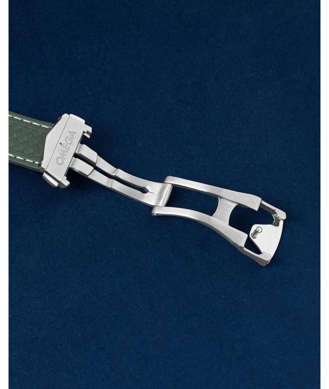 OMEGA Зеленые часы, фото 5