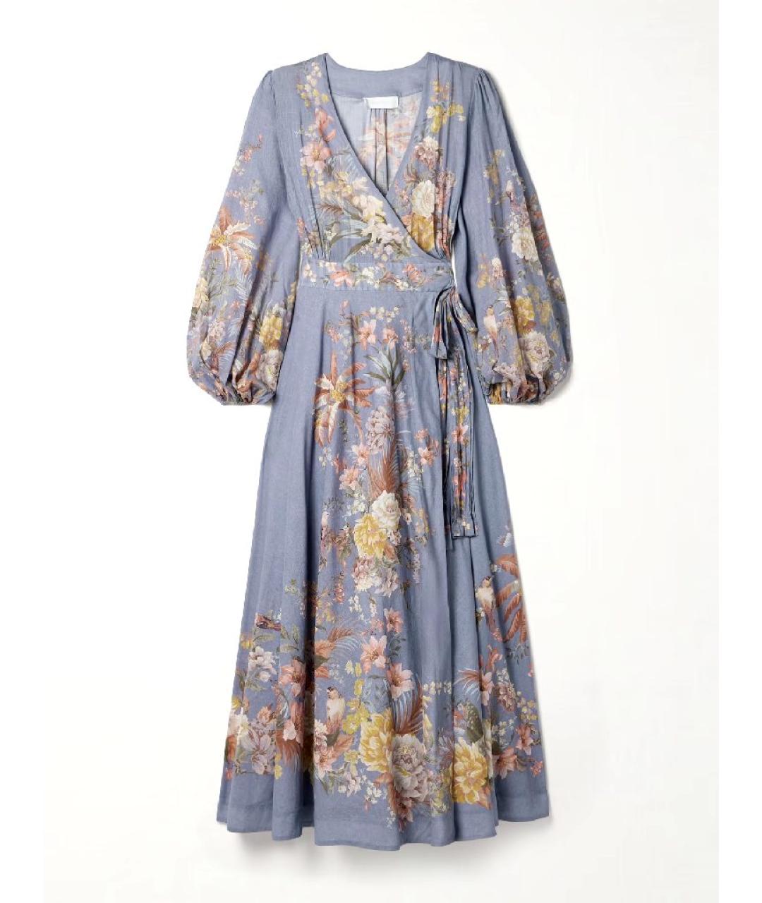 ZIMMERMANN Мульти хлопковое повседневное платье, фото 8