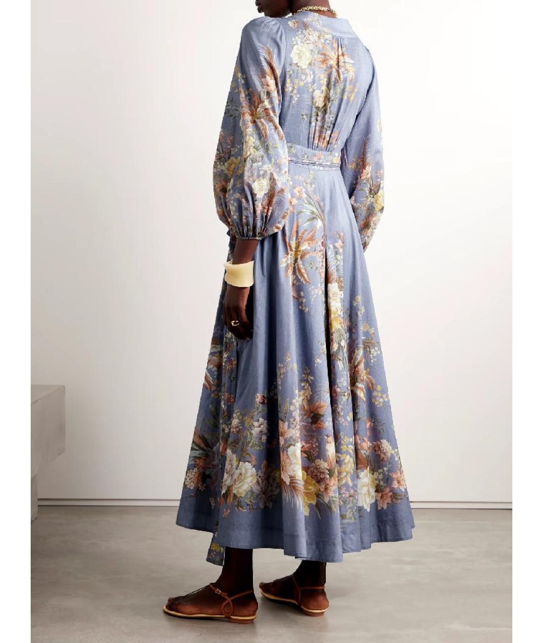 ZIMMERMANN Мульти хлопковое повседневное платье, фото 6