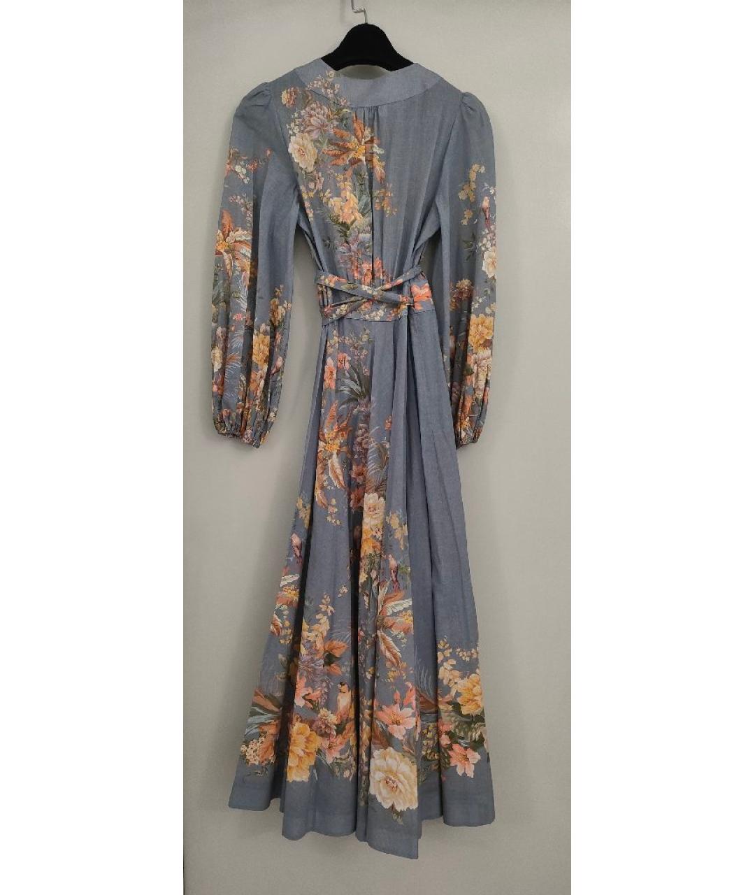 ZIMMERMANN Мульти хлопковое повседневное платье, фото 2