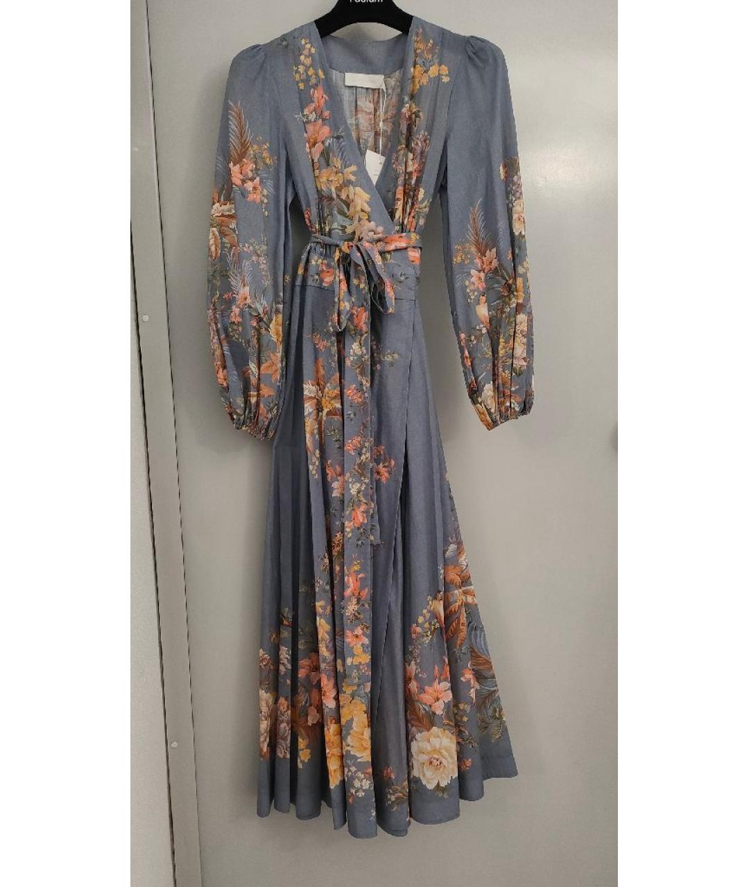 ZIMMERMANN Мульти хлопковое повседневное платье, фото 7