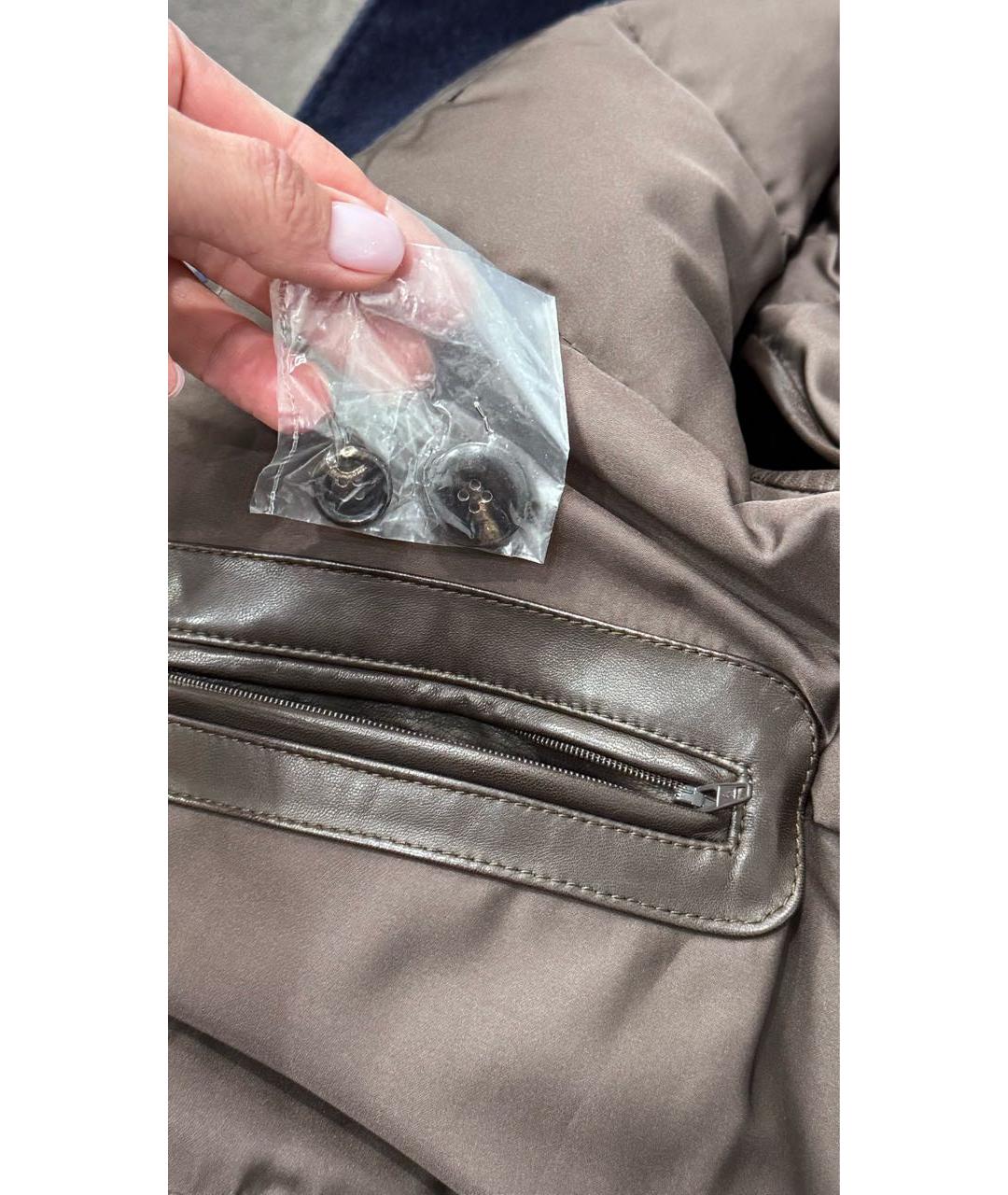 KITON Синее кашемировое пальто, фото 6