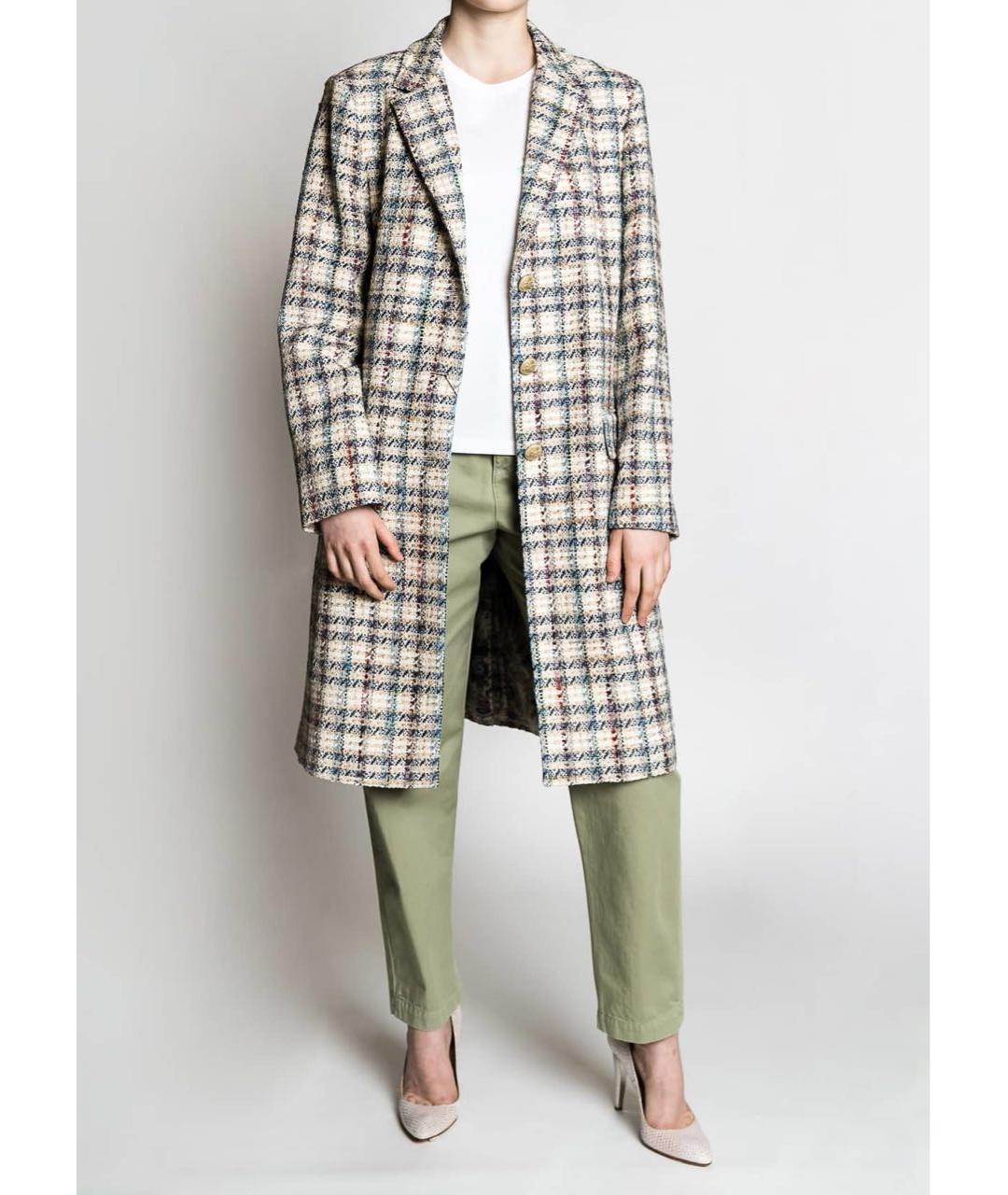 ETRO Бежевое хлопковое пальто, фото 2