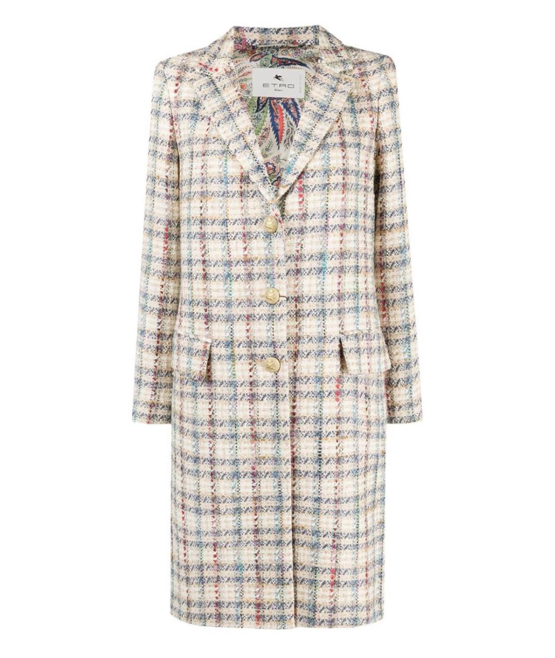 ETRO Бежевое хлопковое пальто, фото 1