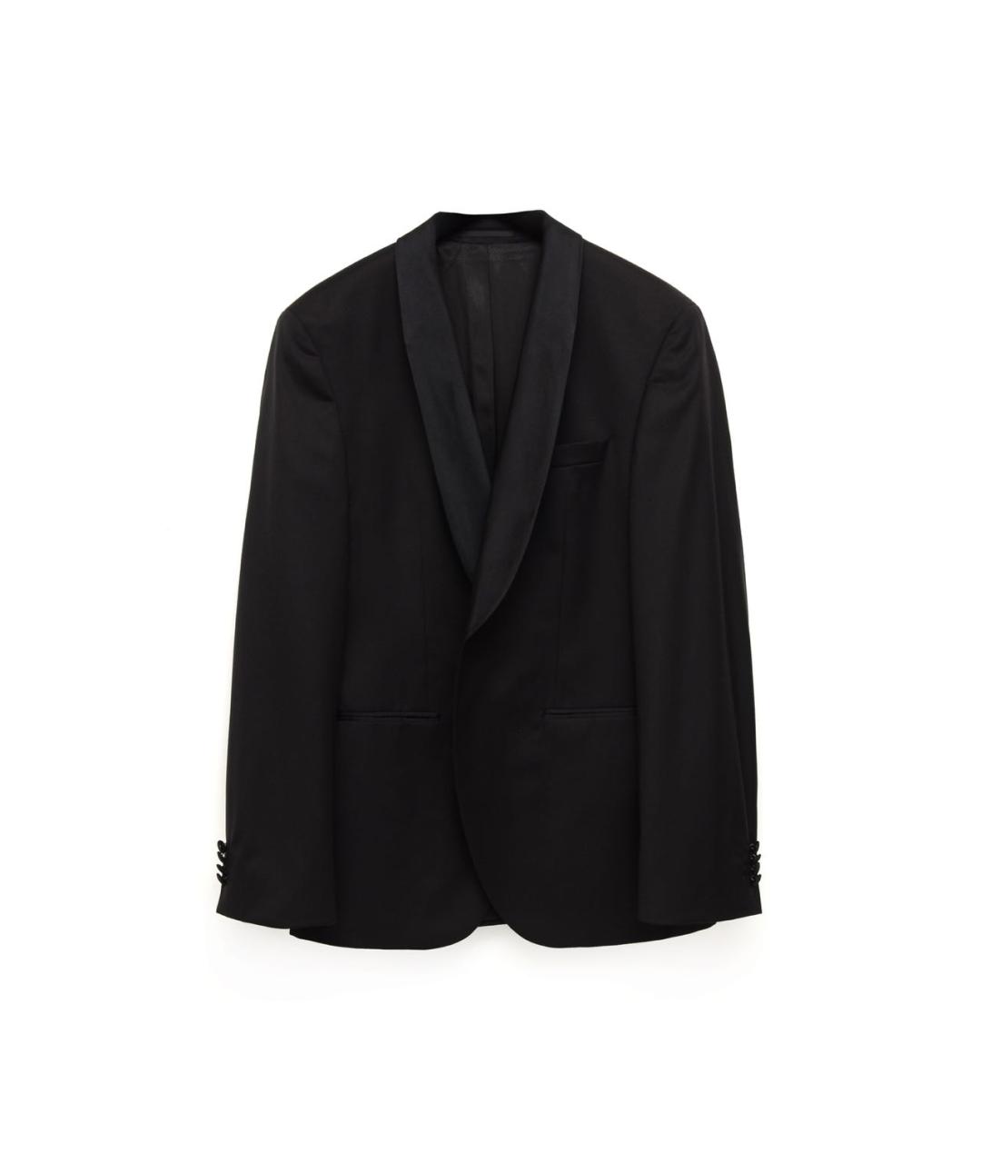 HUGO BOSS Черный шерстяной пиджак, фото 9