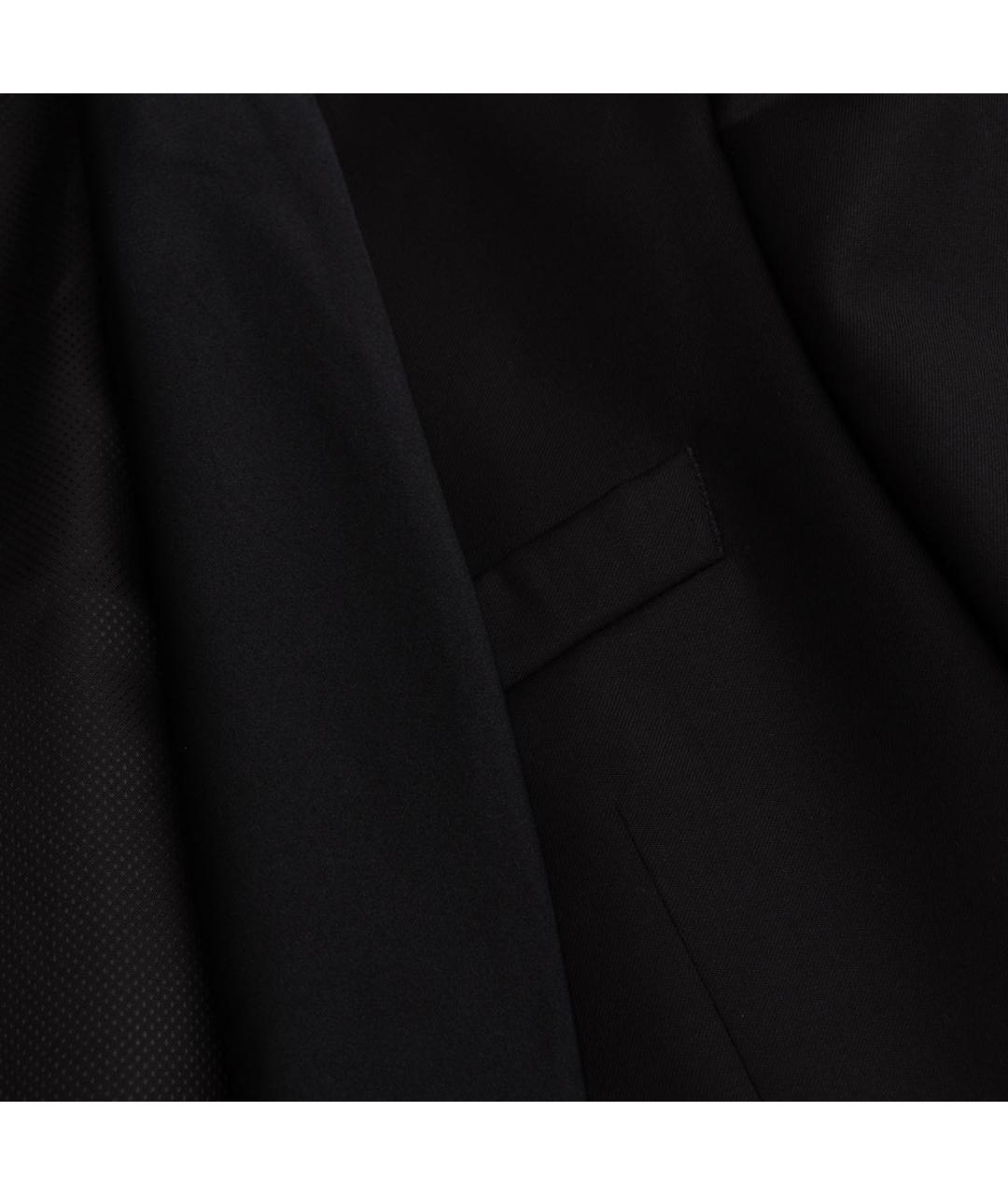 HUGO BOSS Черный шерстяной пиджак, фото 3