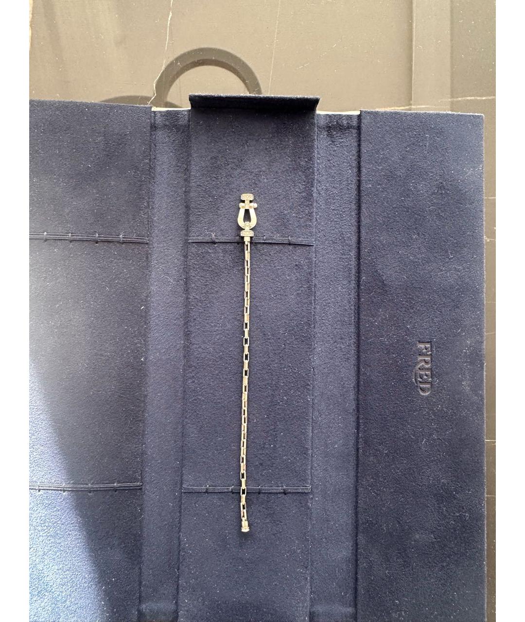 FRED Серебрянный браслет из белого золота, фото 3