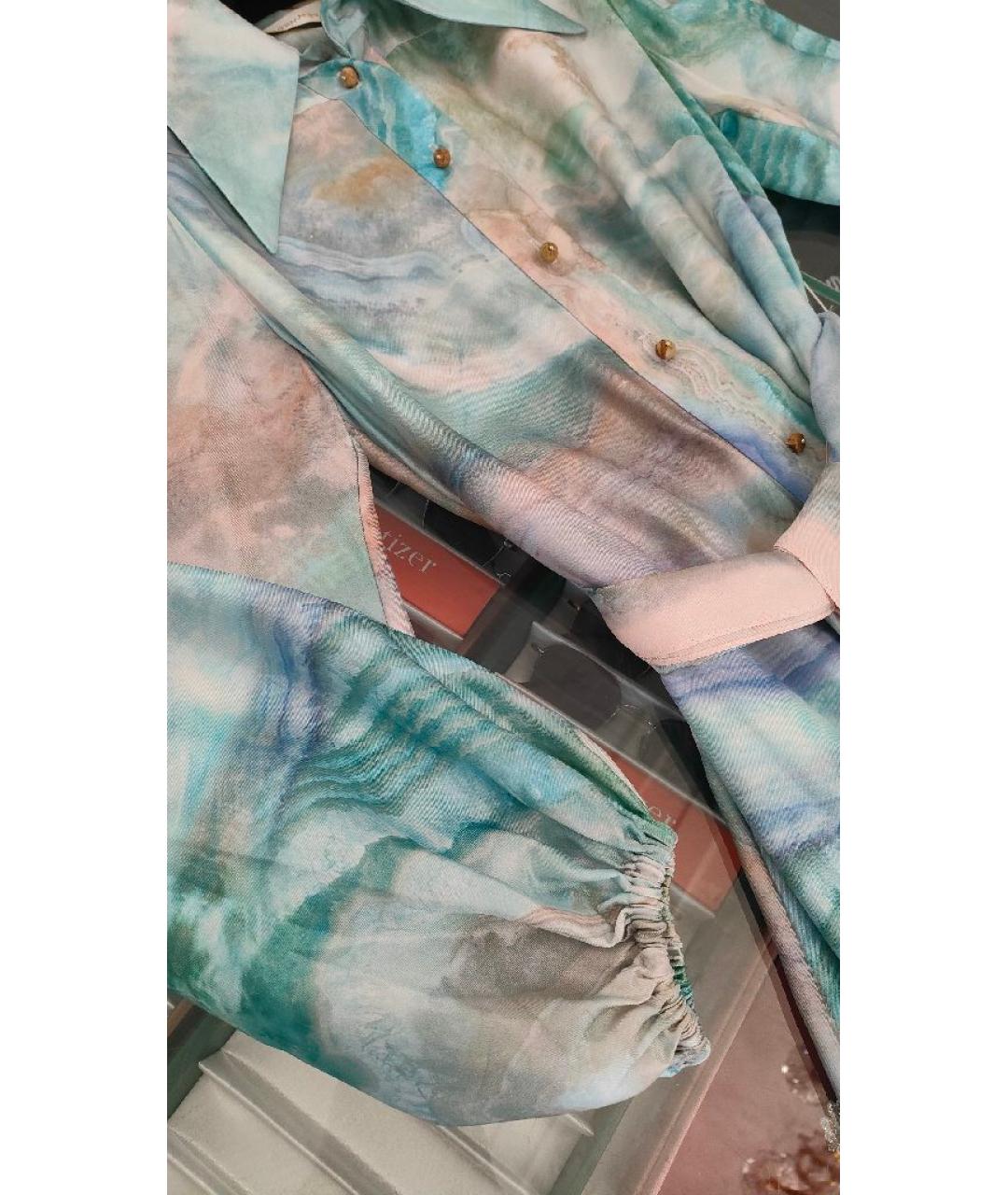 ZIMMERMANN Мульти шелковое платье, фото 4