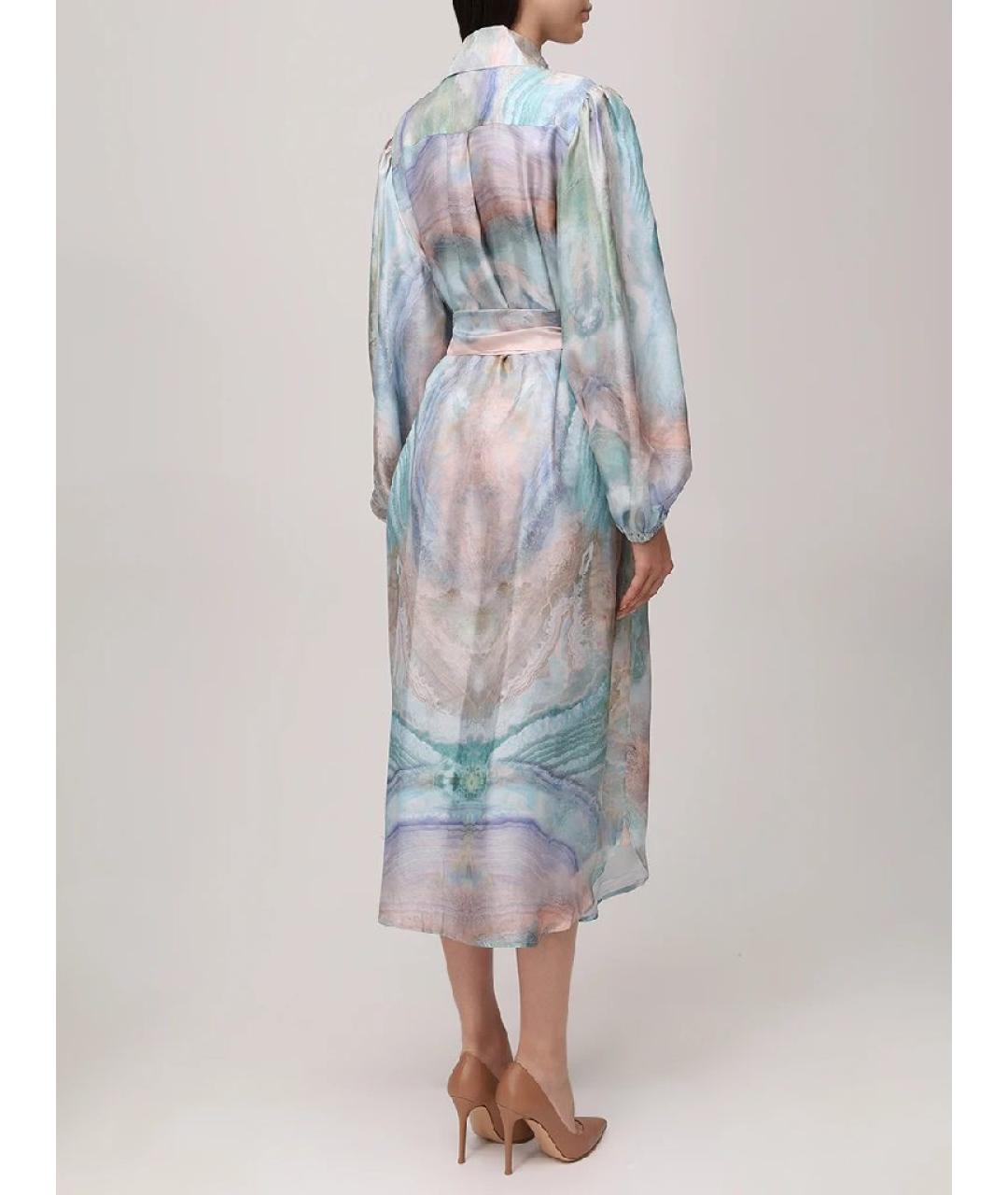 ZIMMERMANN Мульти шелковое платье, фото 6