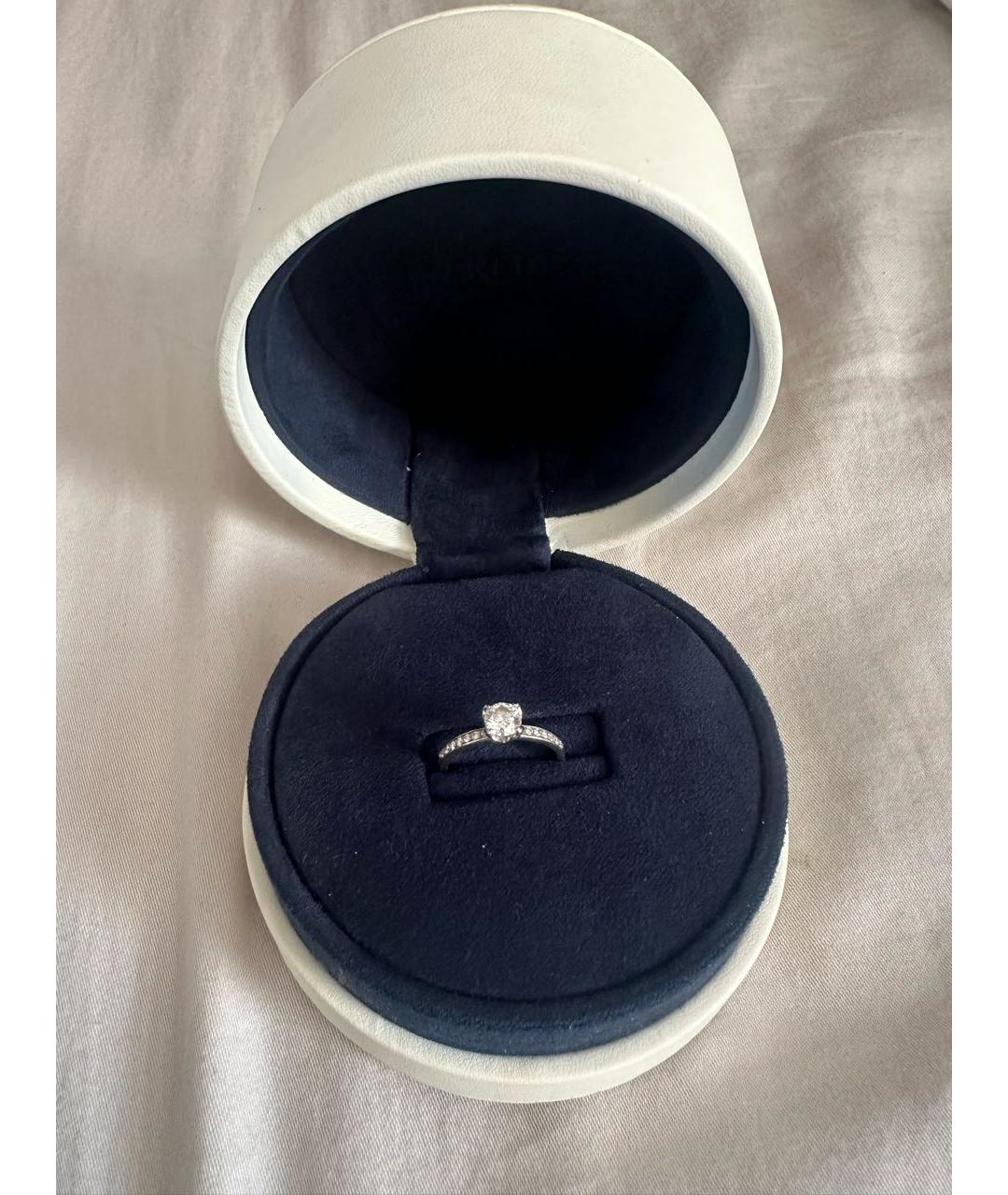 FRED Серебряное платиновое кольцо, фото 2