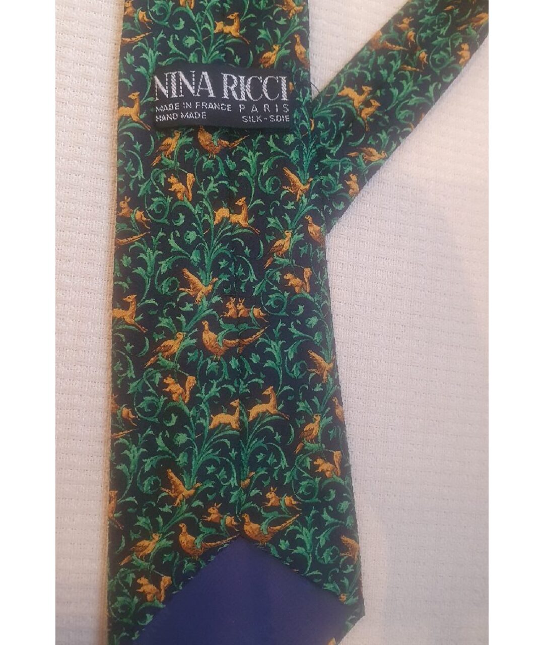 NINA RICCI Мульти шелковый галстук, фото 3