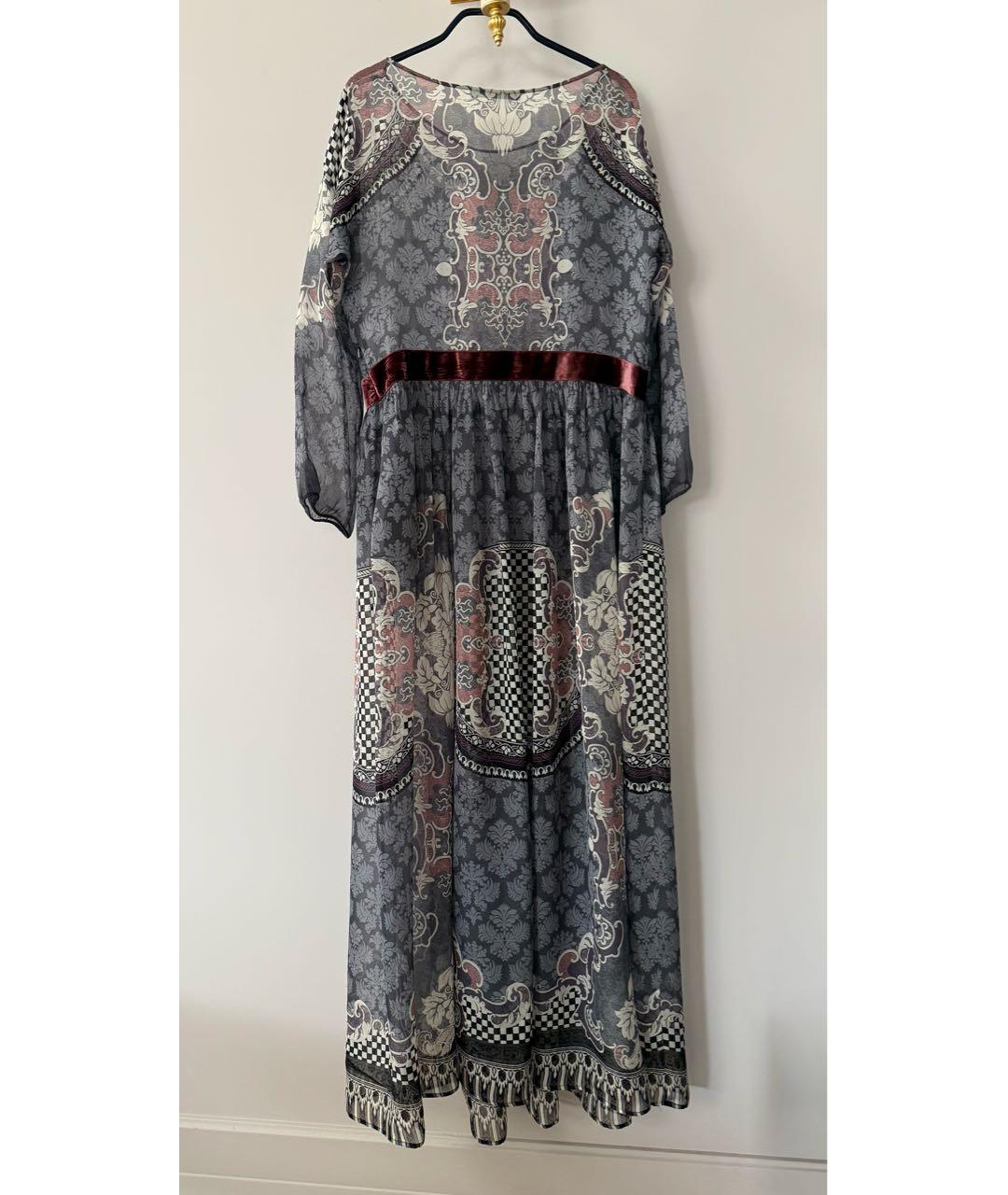 ALBERTA FERRETTI Шелковое вечернее платье, фото 2