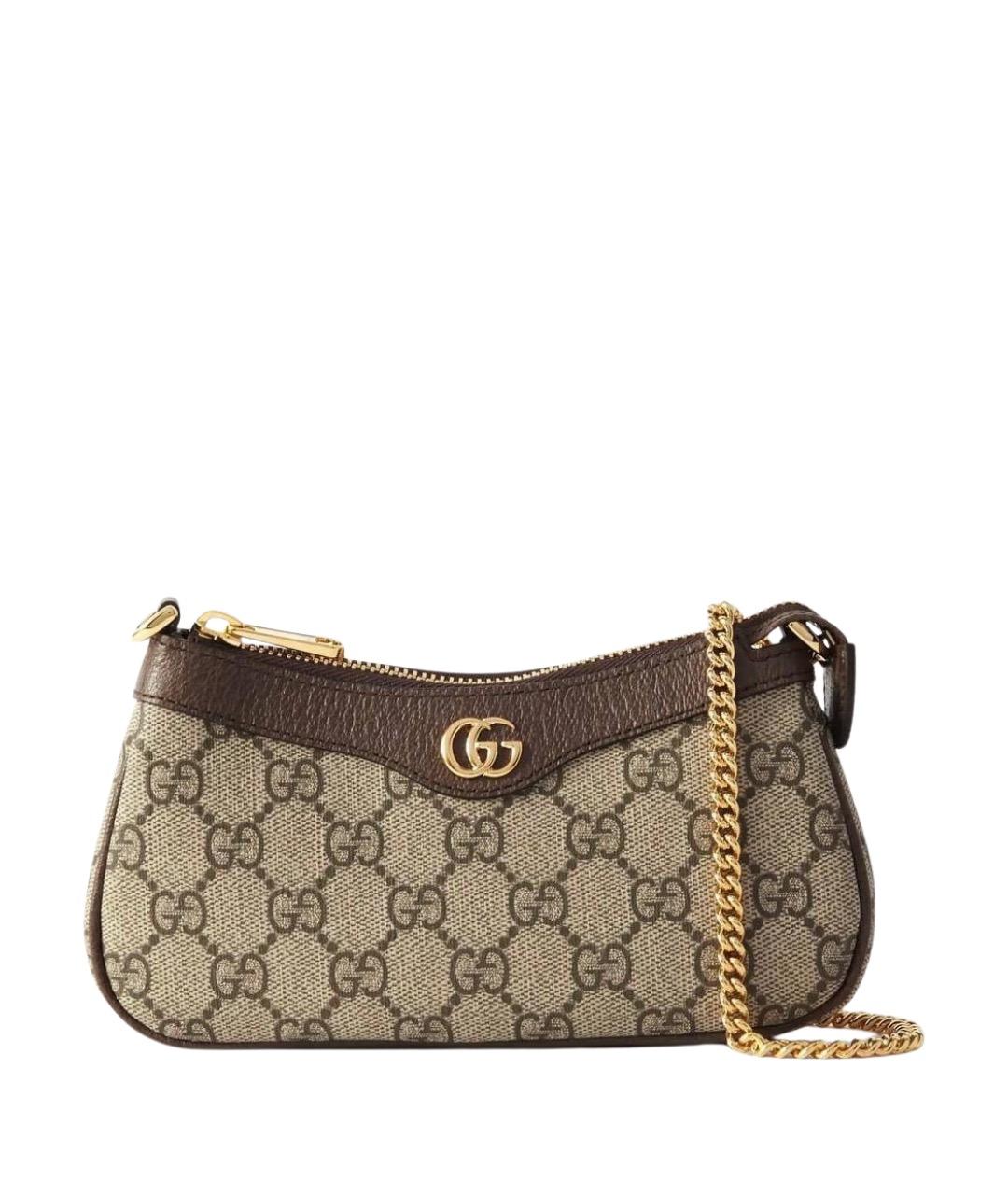 GUCCI Бежевая сумка через плечо, фото 1