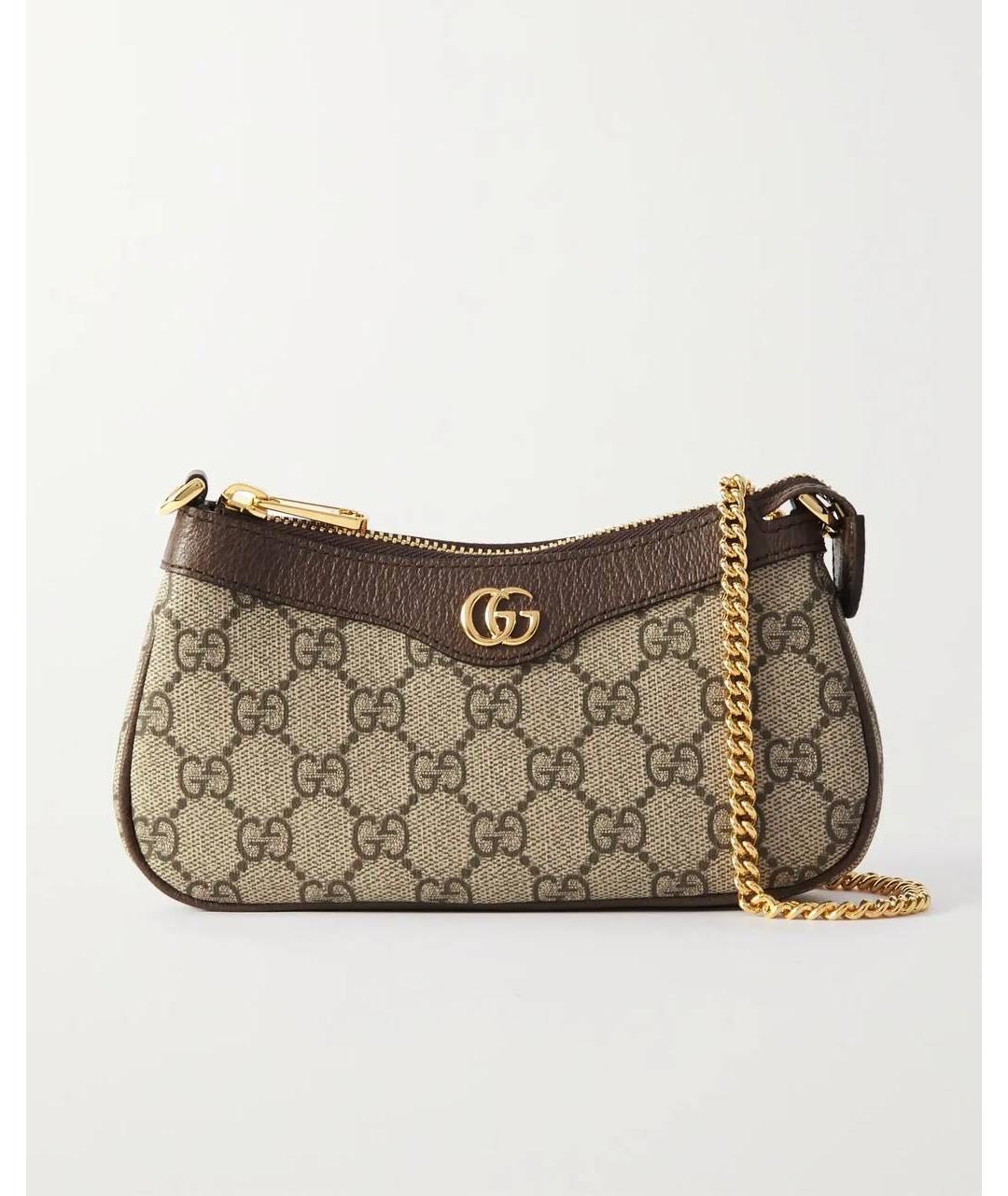 GUCCI Бежевая сумка через плечо, фото 8