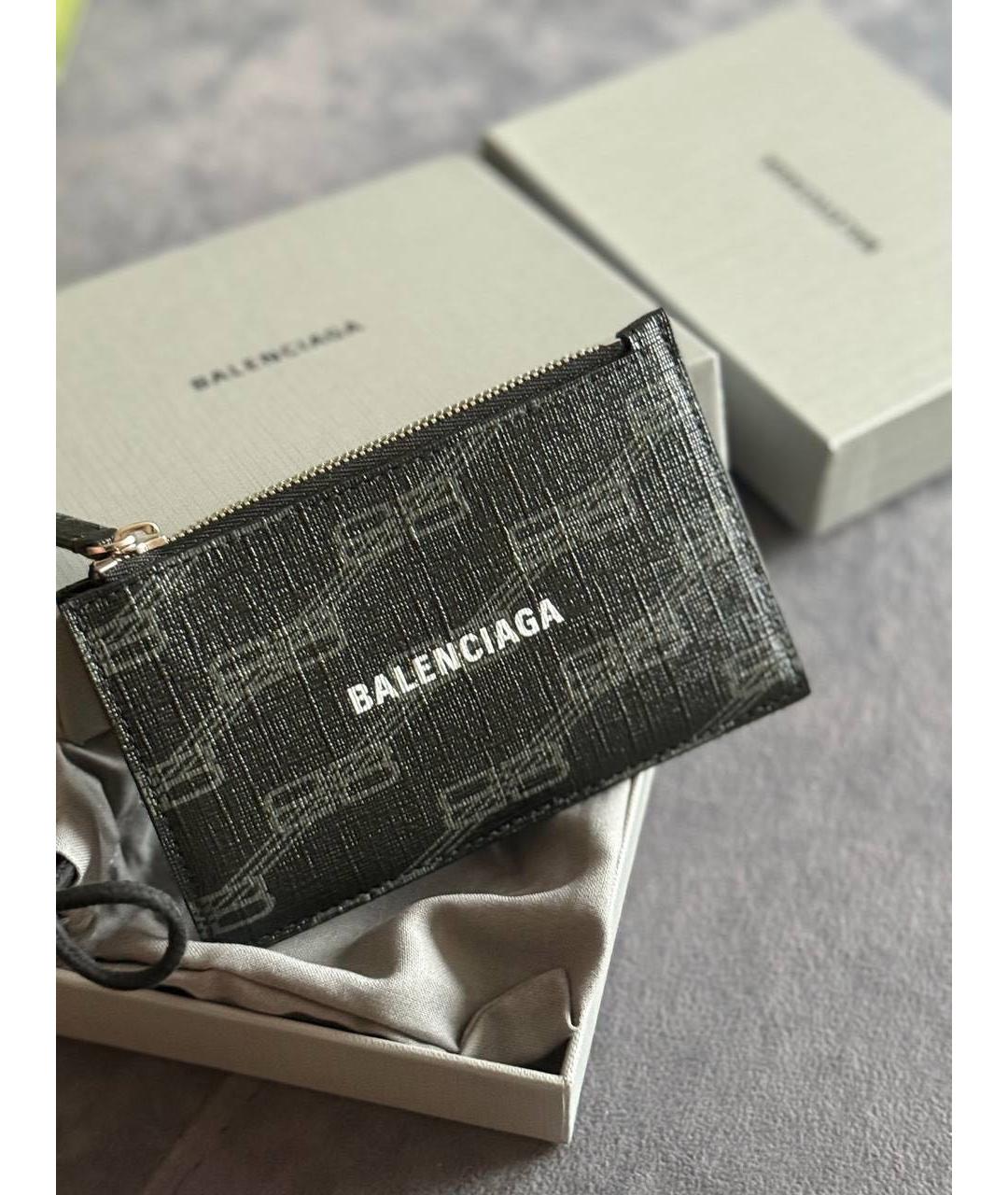 BALENCIAGA Черный кардхолдер, фото 3