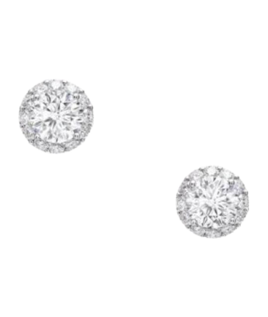 GRAFF Белые серьги из белого золота, фото 1